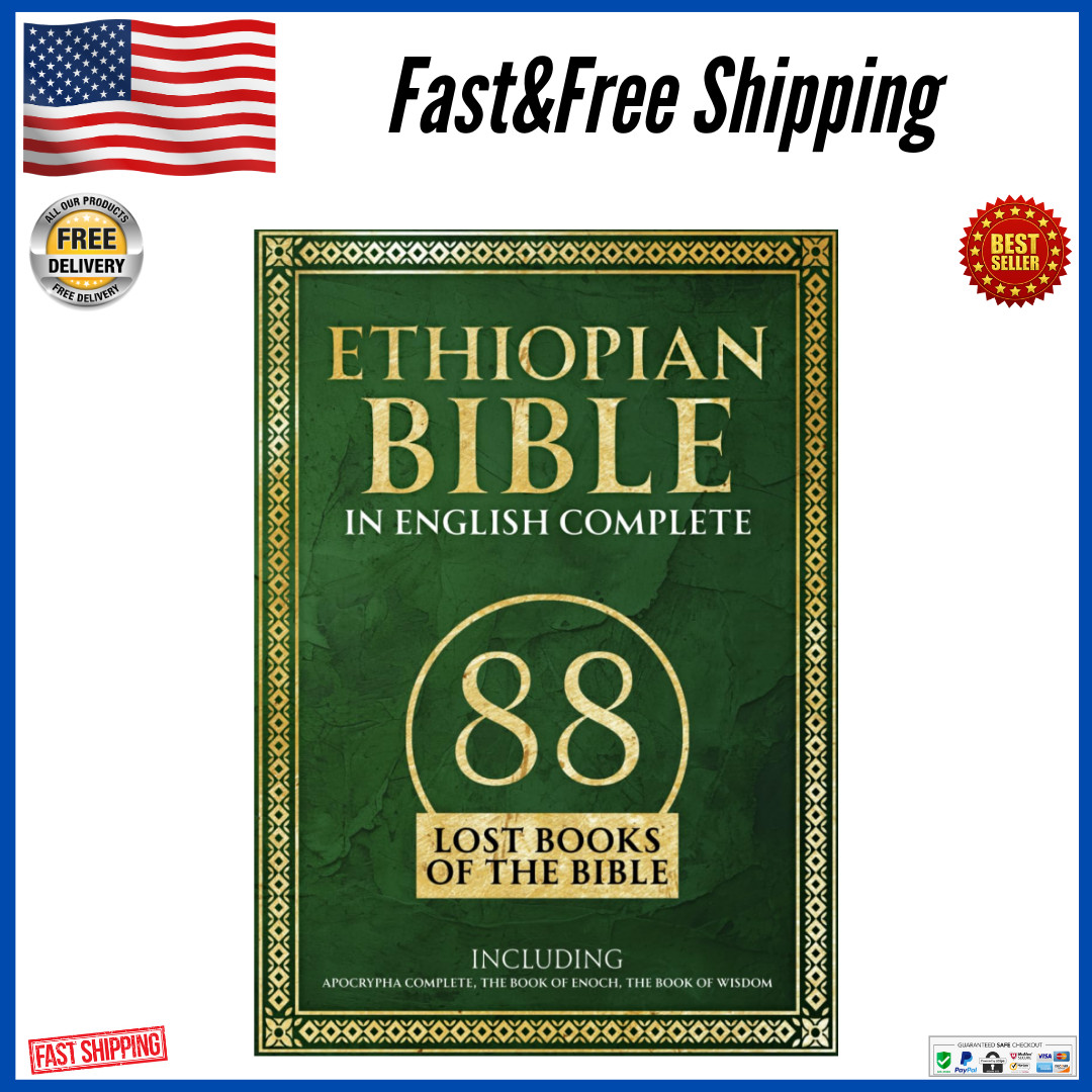 Ethiopian Bible in English Complete 88 Lost Books of the Bible 638 Pages English