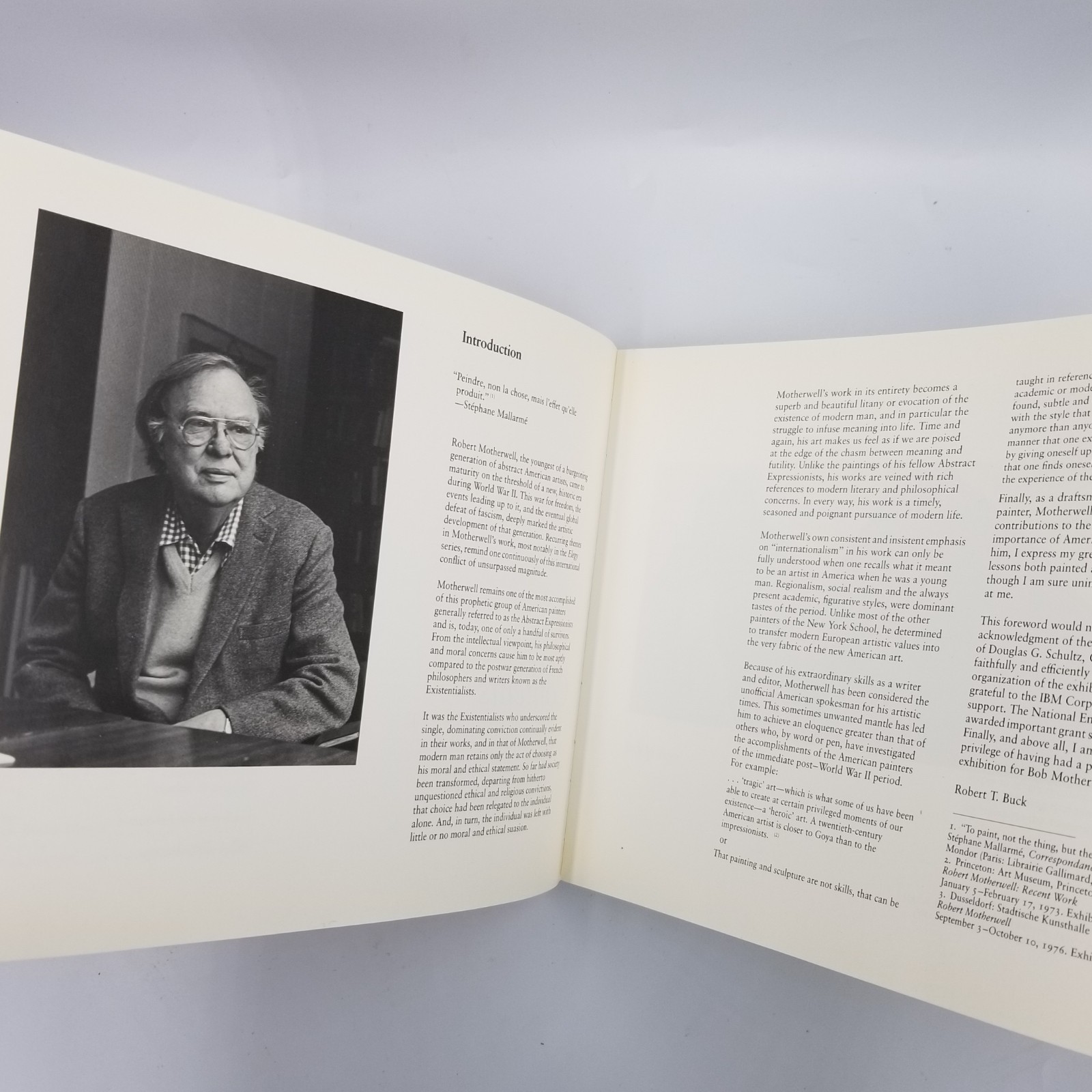 Robert Motherwell 1983 Albright Knox Exhibition Catalog 1st Ed Art Book