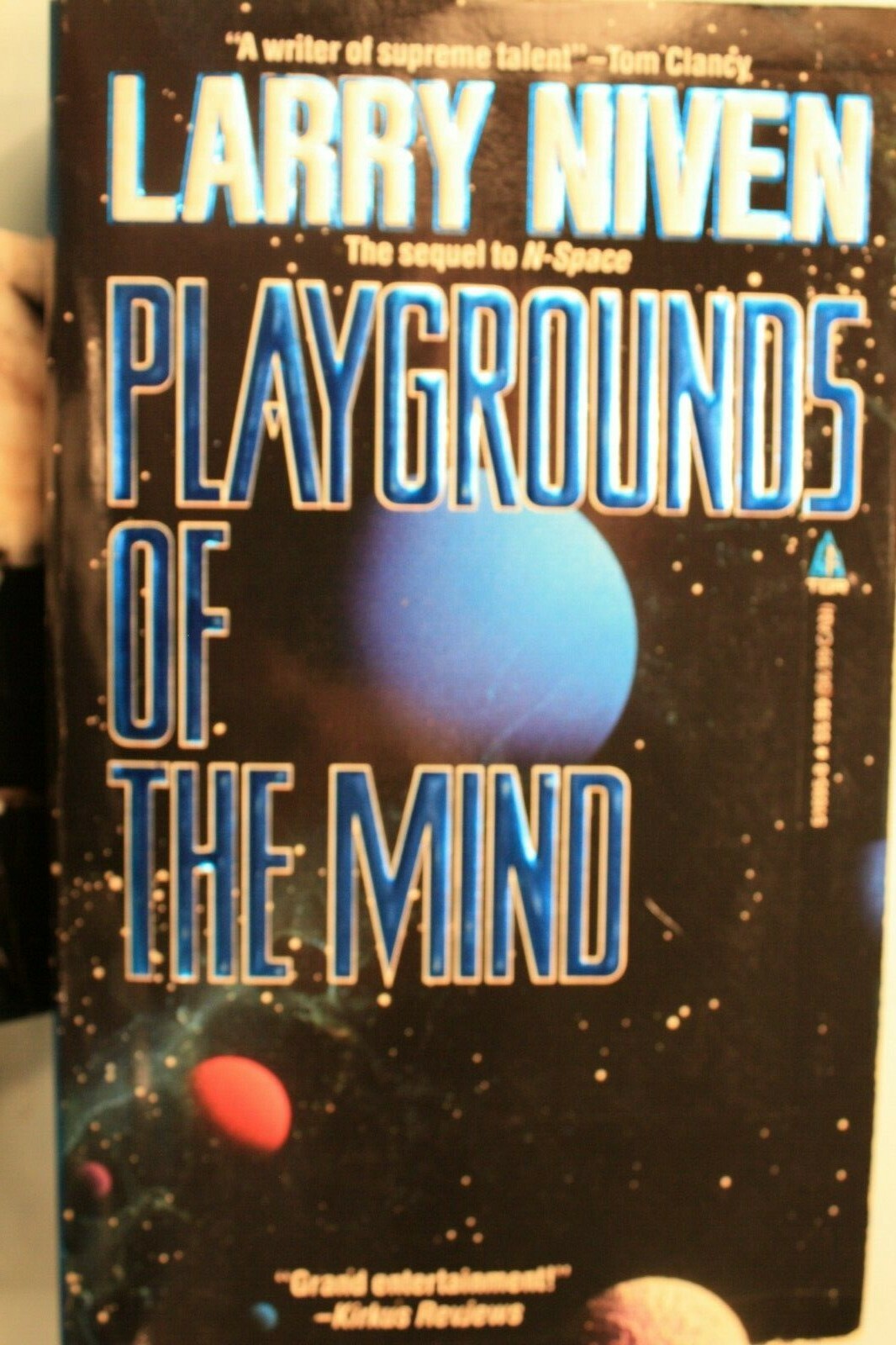 PLAYGROUNDS OF THE MIND by LARRY NIVEN ~ (Tor Books 1992) Good Cond Ships Free