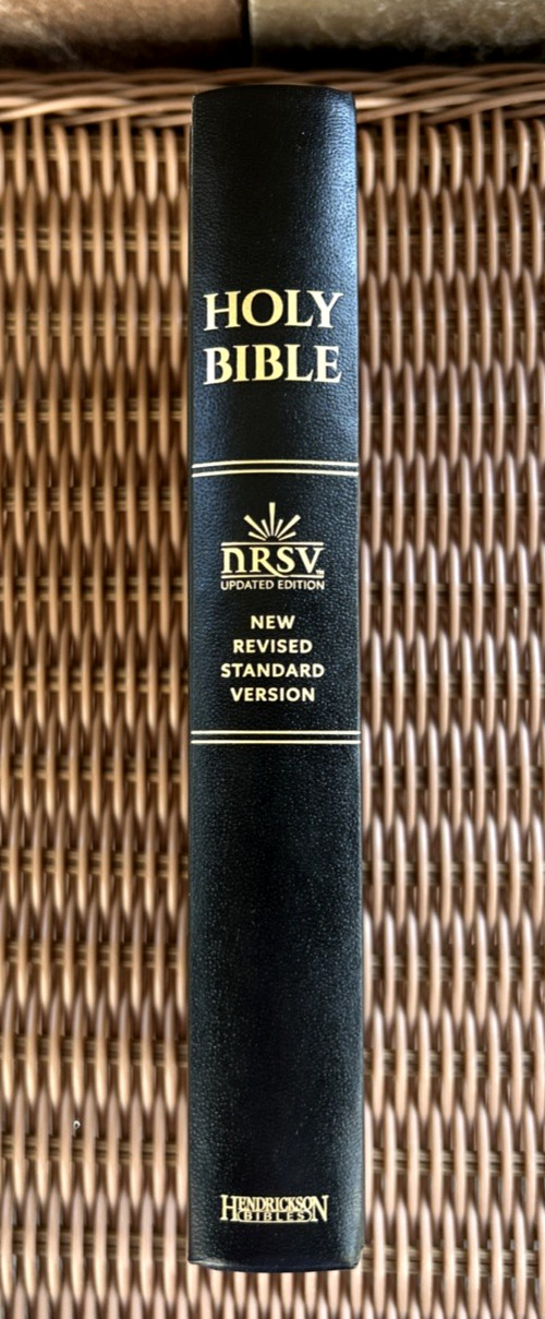 New HOLY BIBLE NRSV Updated Edition Hendrickson Bibles Old & New Testaments 2023