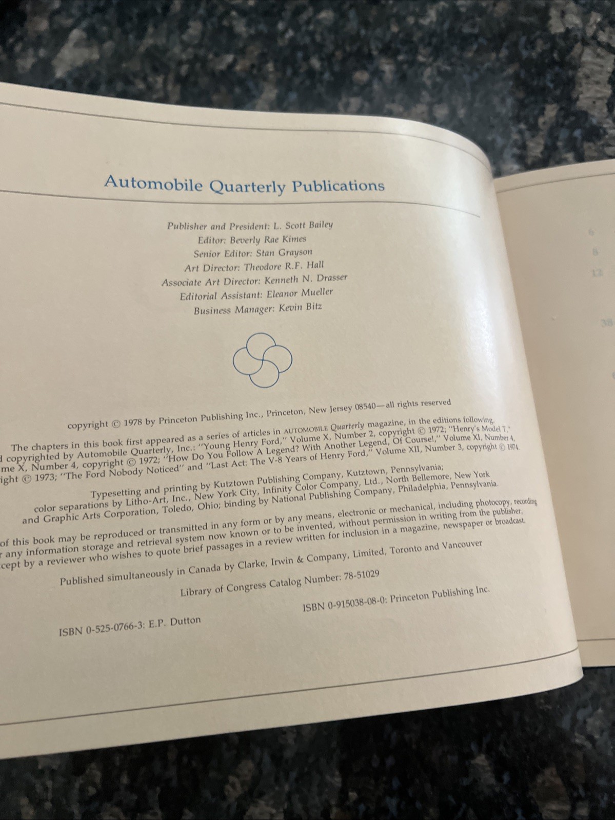 The Cars That Henry Ford Built by Beverly R. Kimes HB/DJ — SIGNED