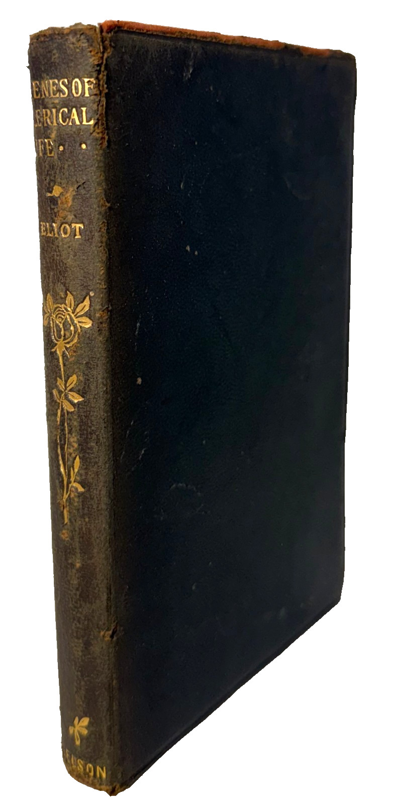 Scenes of Clerical Life, George Eliot, 1913 leather cover