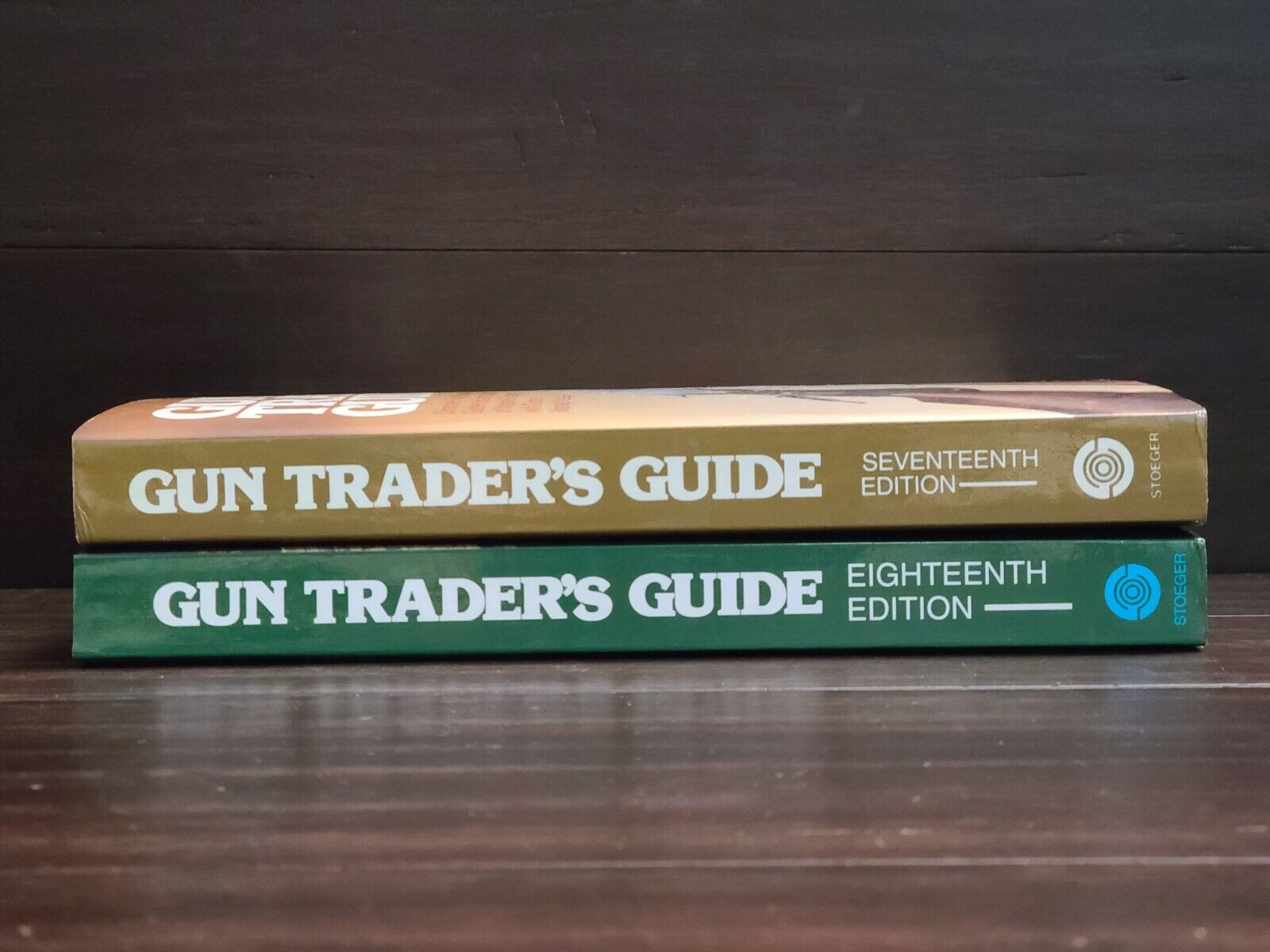 Lot of 2 Books: Gun Trader’s Guide — Seventeenth Edition & Eighteenth Edition