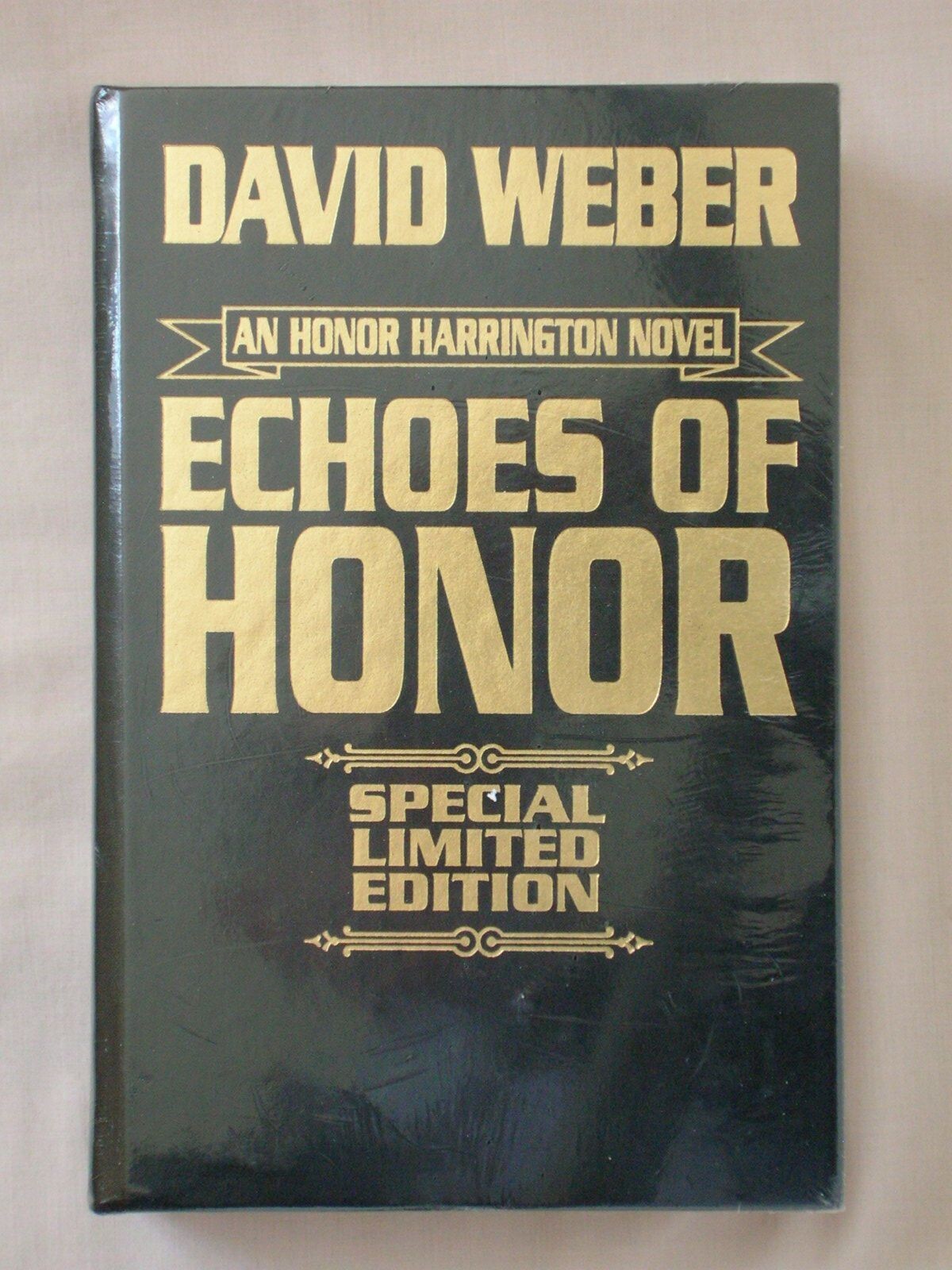 Signed Limited ECHOES OF HONOR David Weber HARRINGTON LEATHERBOUND HARDCOVER