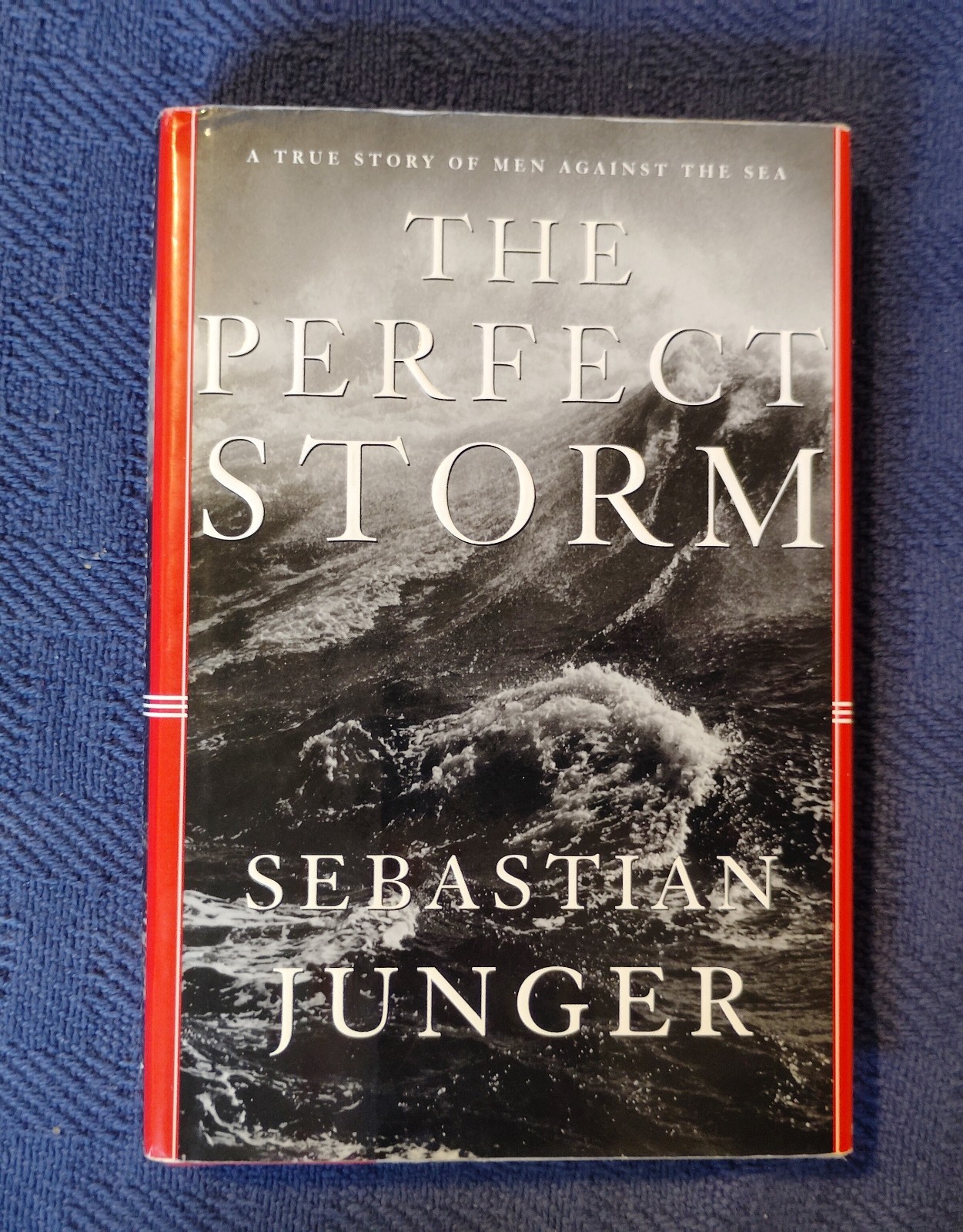 THE PERFECT STORM by Sebastian Junger (1997) VG SIGNED 1ST/1ST UNREAD HARDCOVER