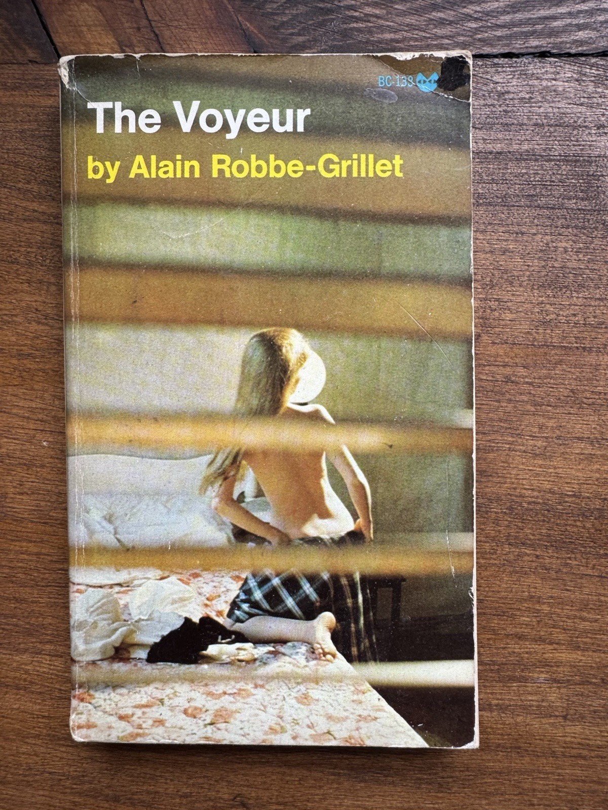 Grove Press The Voyeur Alain Robbe-Grillet Evergreen Black Cat Paperback