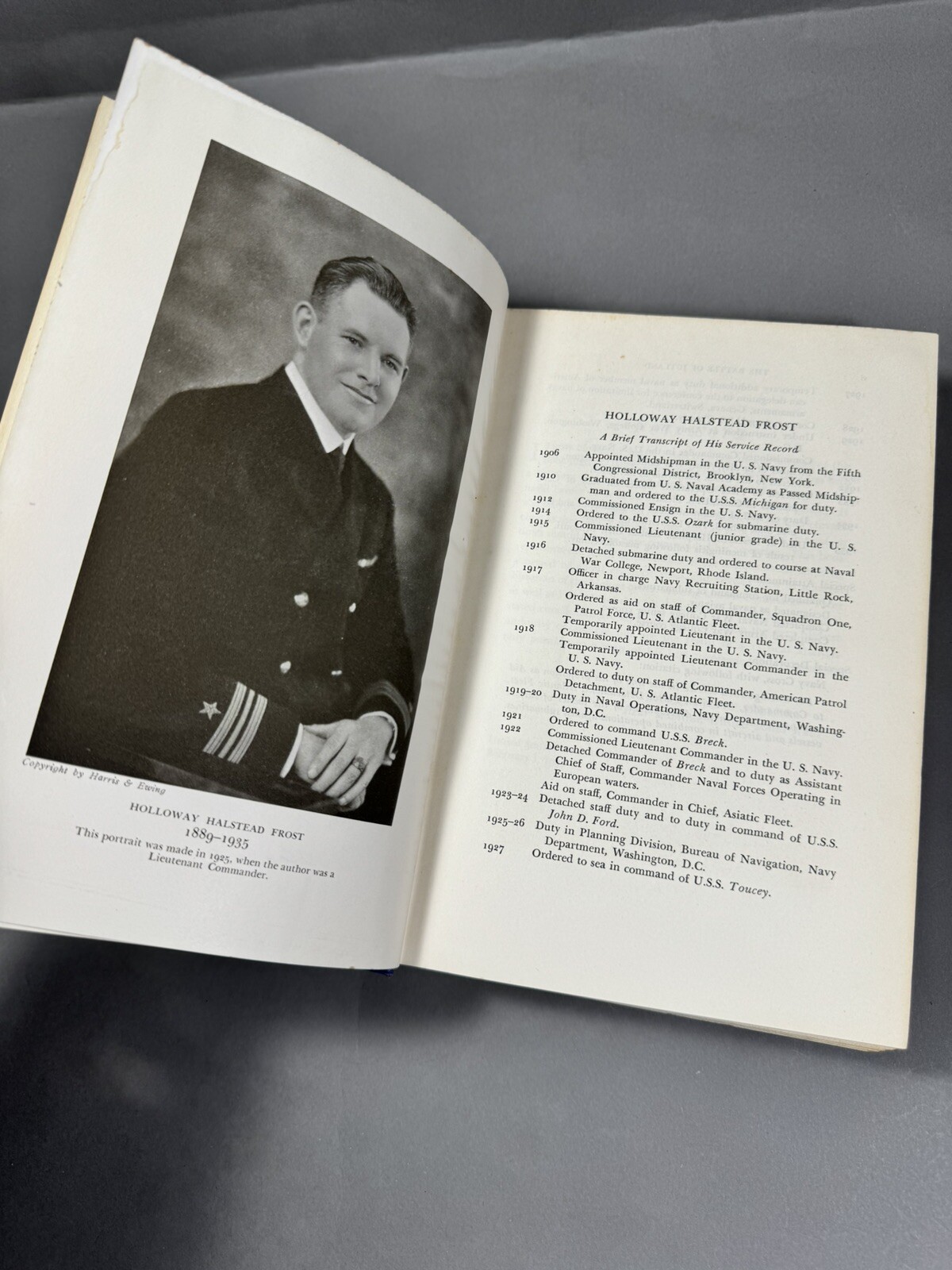 The Battle of Jutland Holloway H Frost World War I History 1936 Navy Book