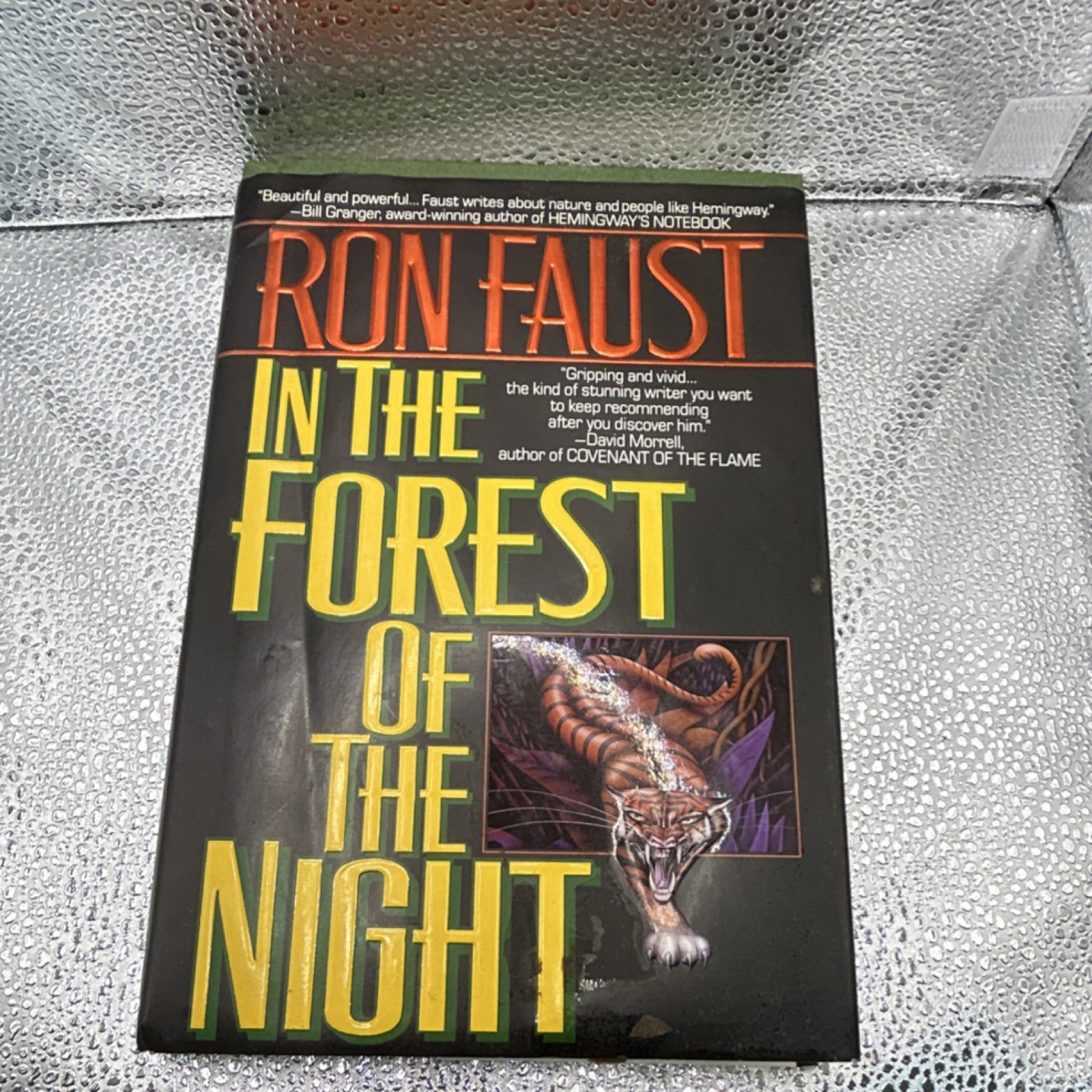 Ron Faust In the Forest of the Night Hardcover First Ed Tor Books 1994 w/ Dust …