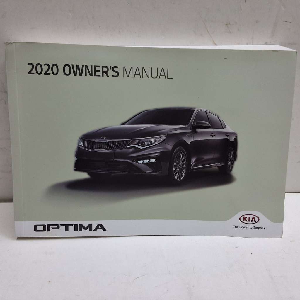 2020 Kia Optima Owner’s Manual Package Original