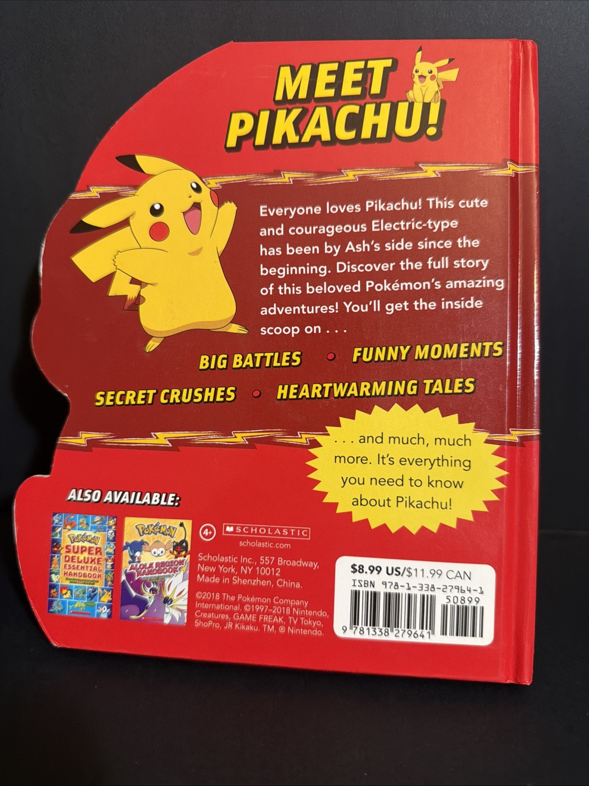 All About Pikachu — Hardcover By Whitehill, Simcha — VERY GOOD