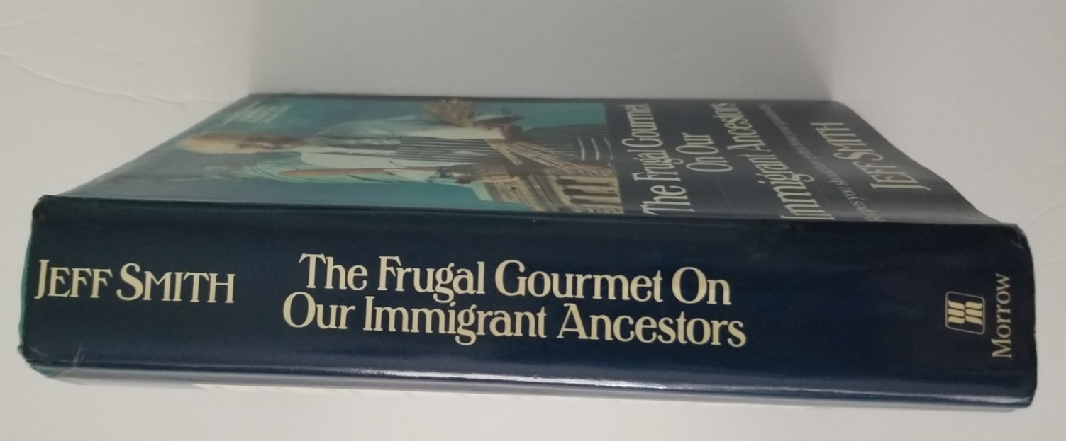 Vintage Cookbook Frugal Gourmet Immigrant Ancestors Hardcover 538 Pages READ
