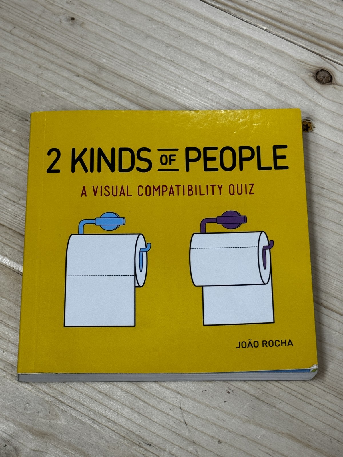 2 Kinds of People A Visual Compatibility Quiz by João Rocha Hardcover 2017