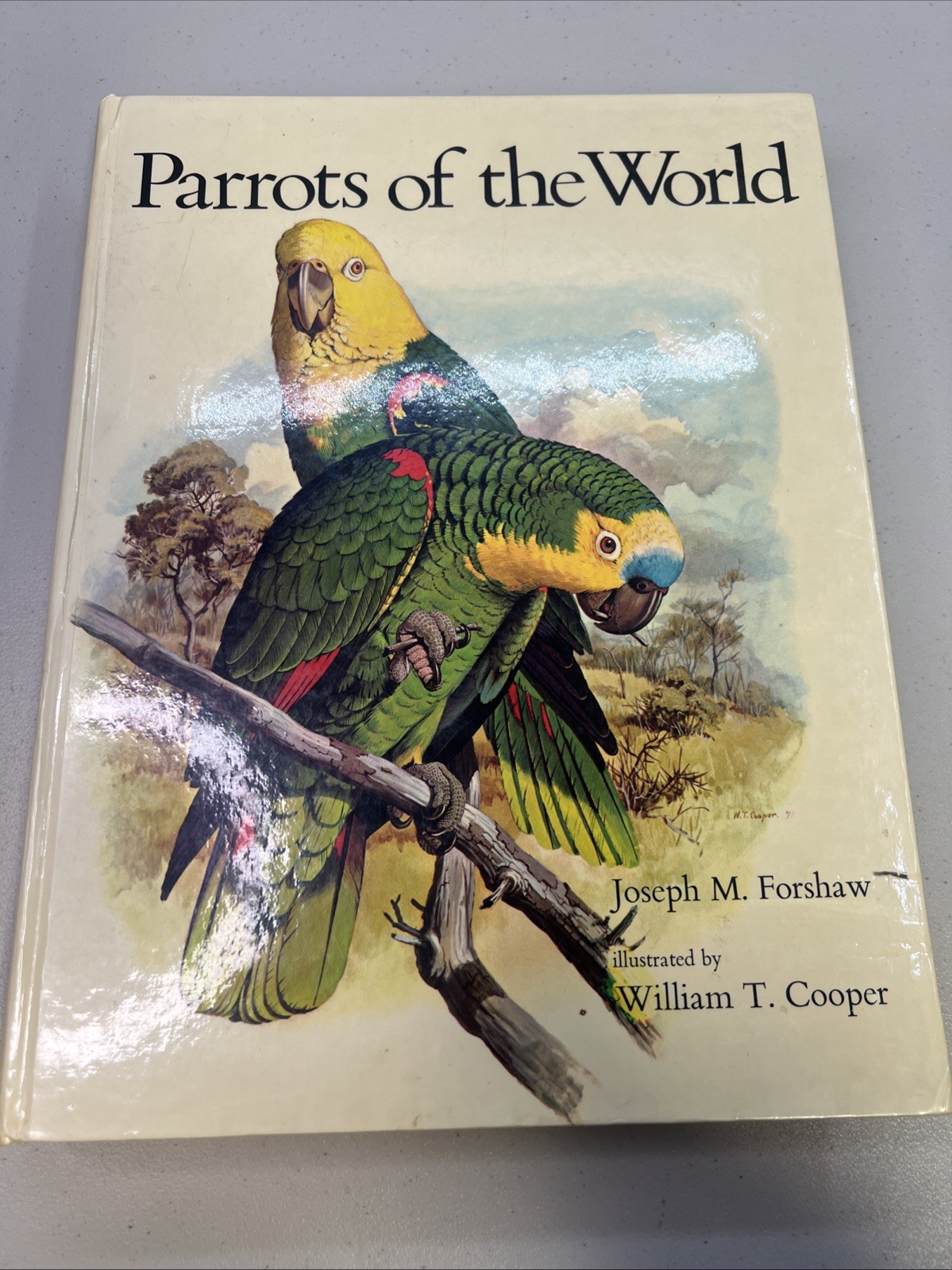 Forshaw, Joseph M. Parrots of the World. 1977. Illustrated in color and black &