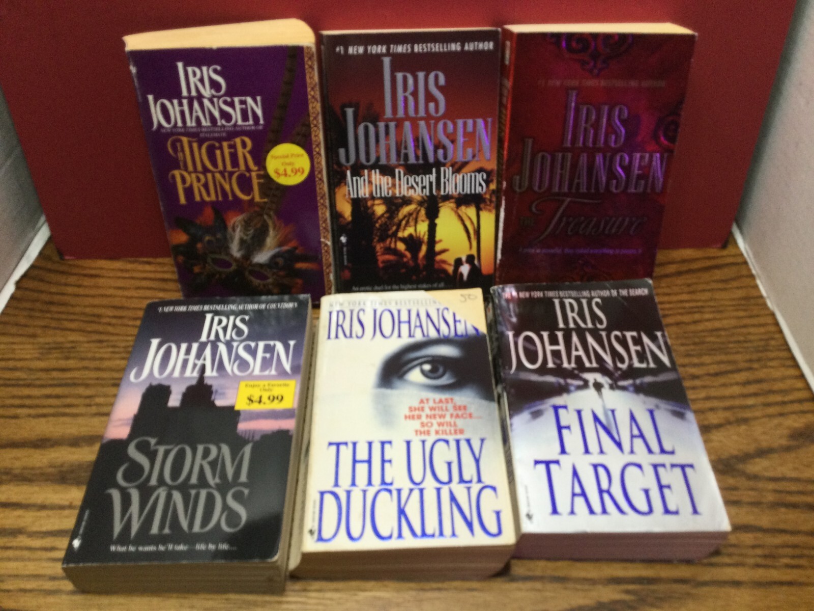 Iris Johansen — 6 PB Storm Winds Ugly Duckling Final Target- Suspense