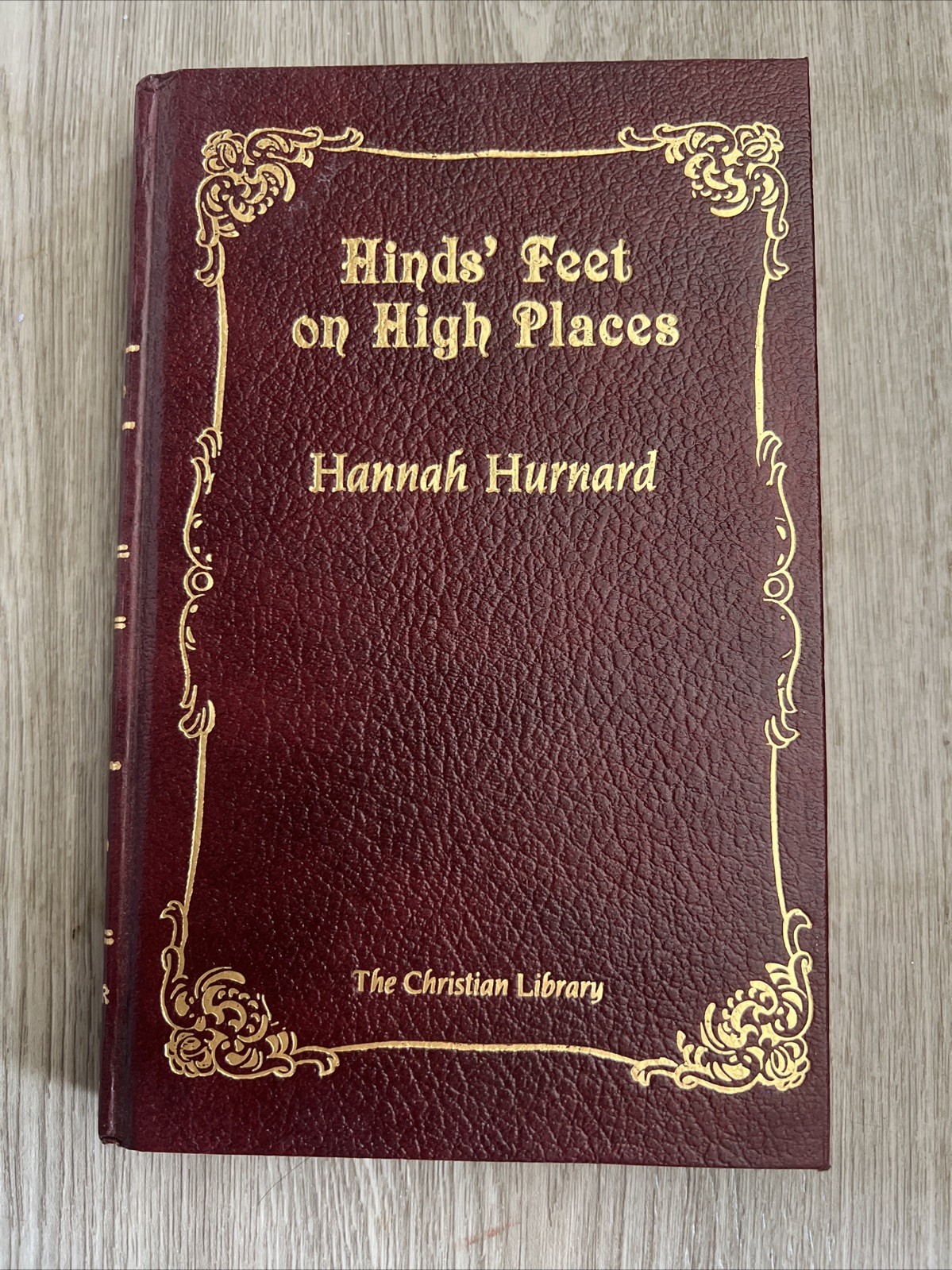 Hinds’ Feet on High Places Hannah Hurnard Hardcover Christian Library 1970s