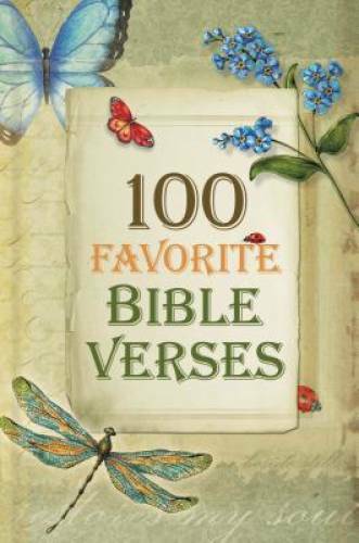 100 Favorite Bible Verses — Hardcover By Thomas Nelson — GOOD