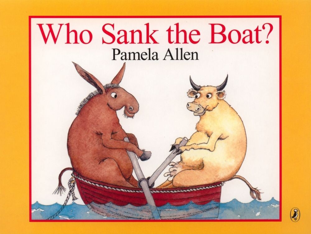 Who Sank the Boat? by Pamela Allen (English) Board Book Book