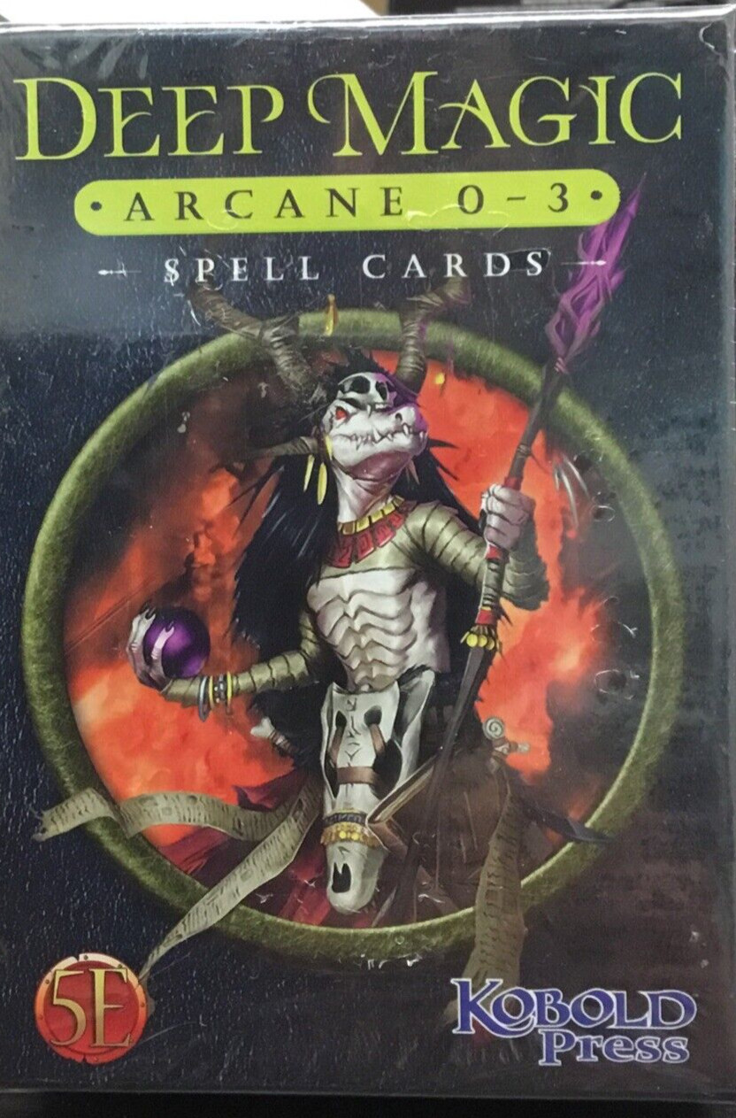 Deep Magic Spell Cards: Arcane 0-3 by Jeff Lee, Dan Dillon and Chris Harris