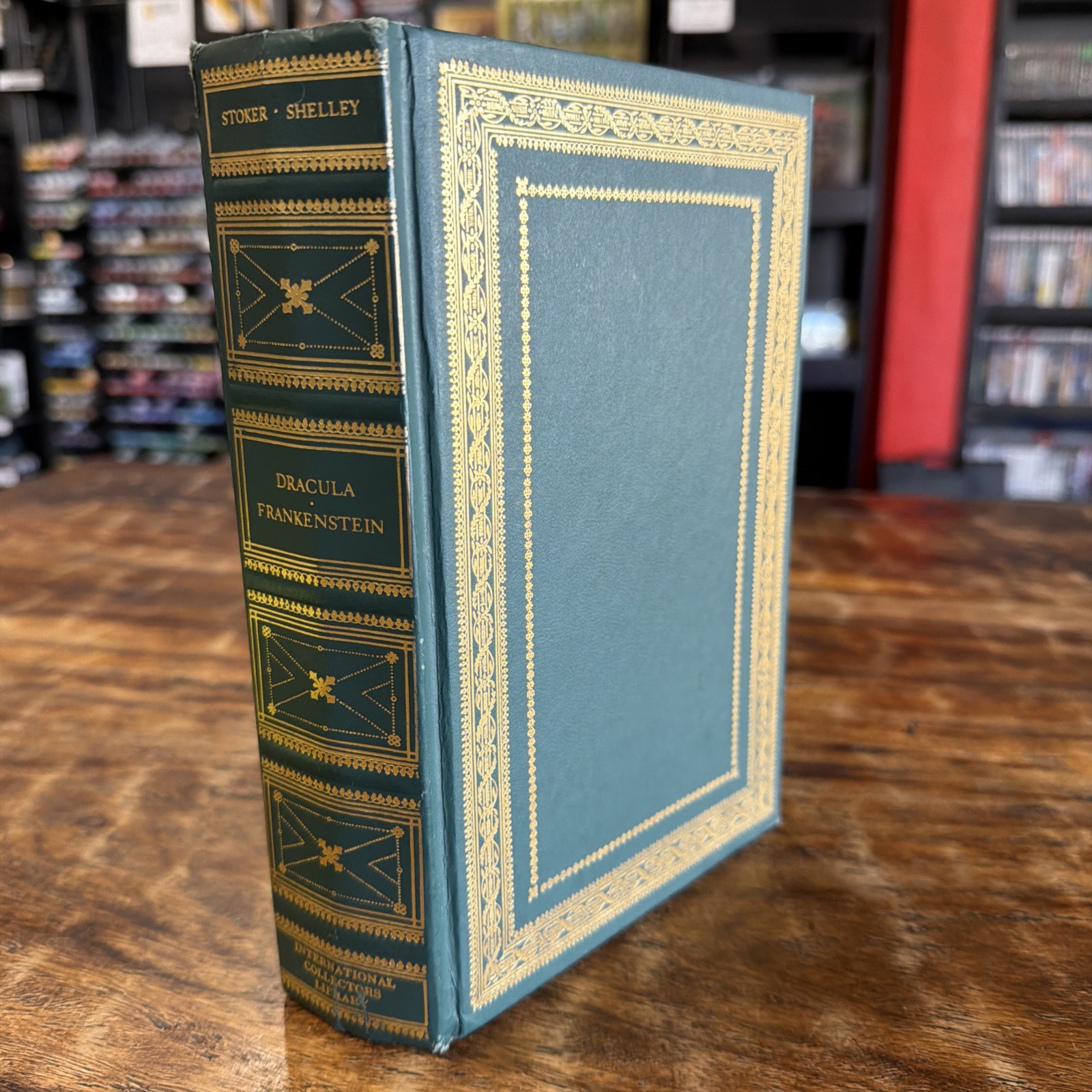 Dracula — Frankenstein Bram Stoker Shelley International Collectors Library Book