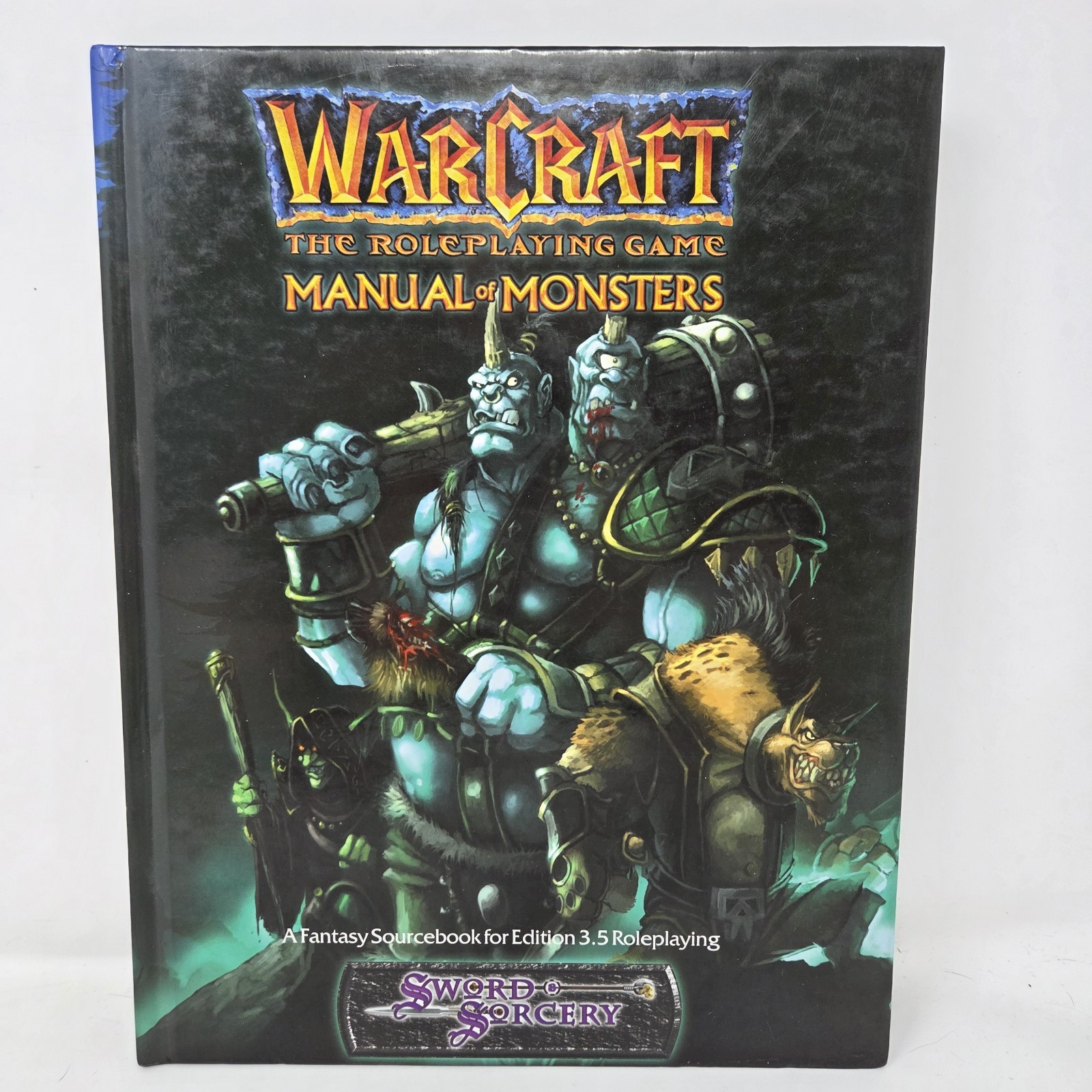 Warcraft The Role Playing Game RPG Manual Of Monsters DnD D20 3.5