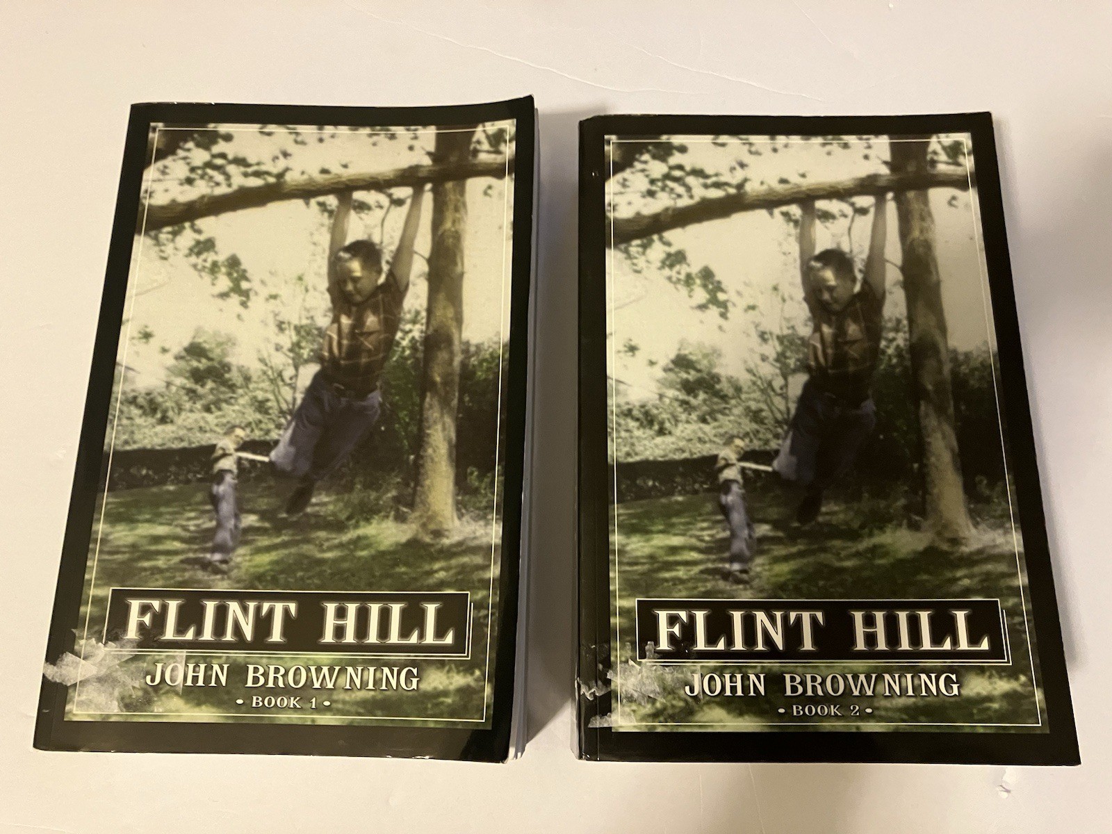 FLINT HILL JOHN BROWNING INSCRIBED PB 1ST 2 VOLUMES 2002 VIRGINIA ARMY MEMOIR