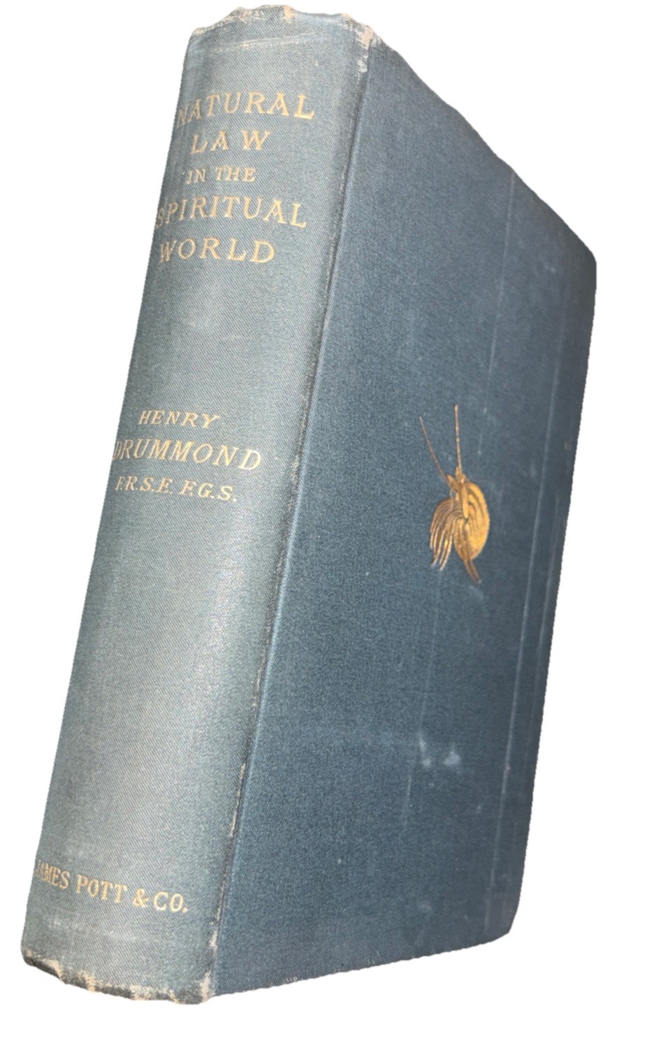 NATURAL LAW IN THE SPIRITUAL WORLD ~ HENRY DRUMMOND ~ HARDBACK ~ 1885