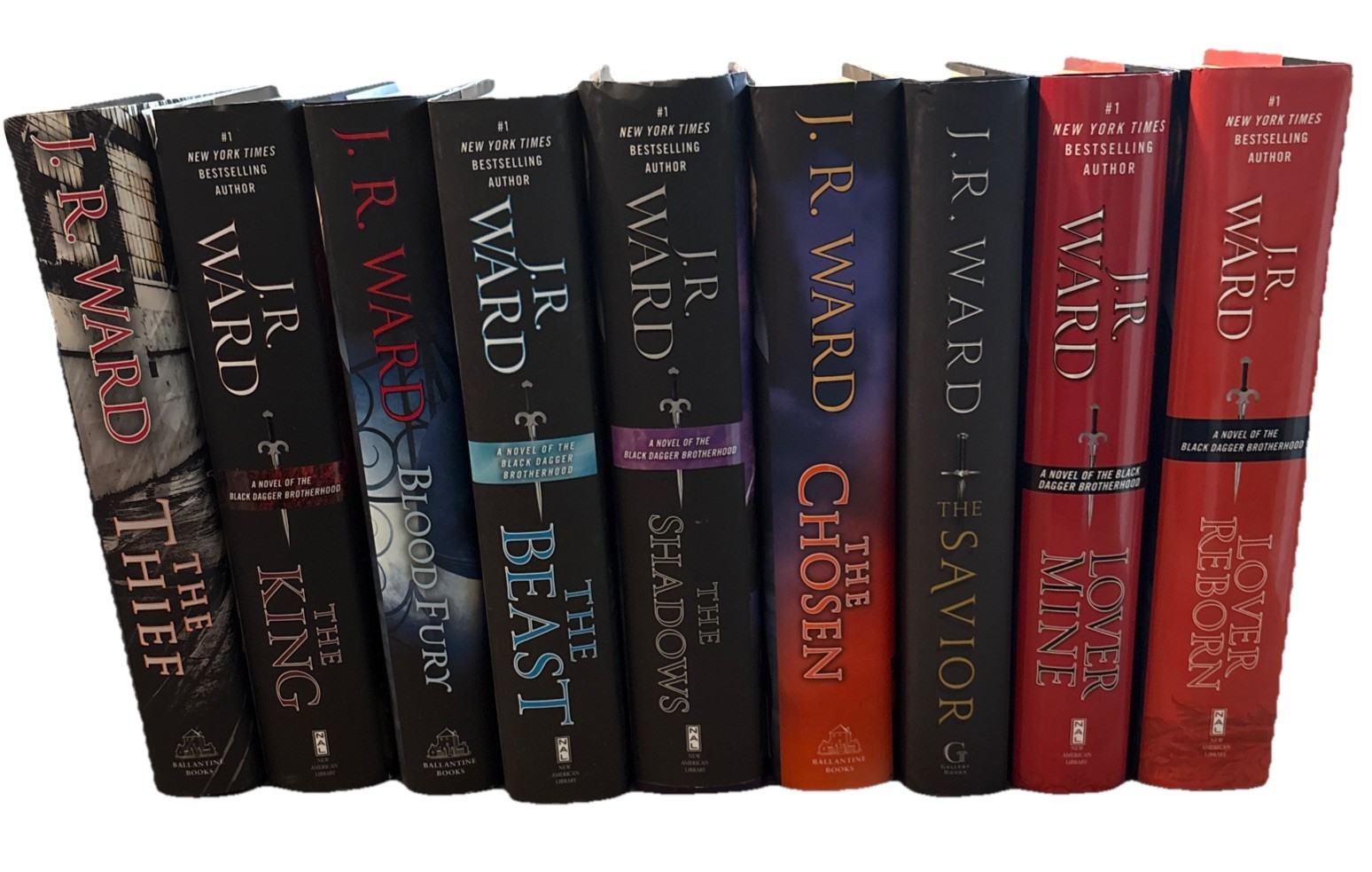 J.R. Ward Black Dagger Lot All 1st/1st 4 Signed*