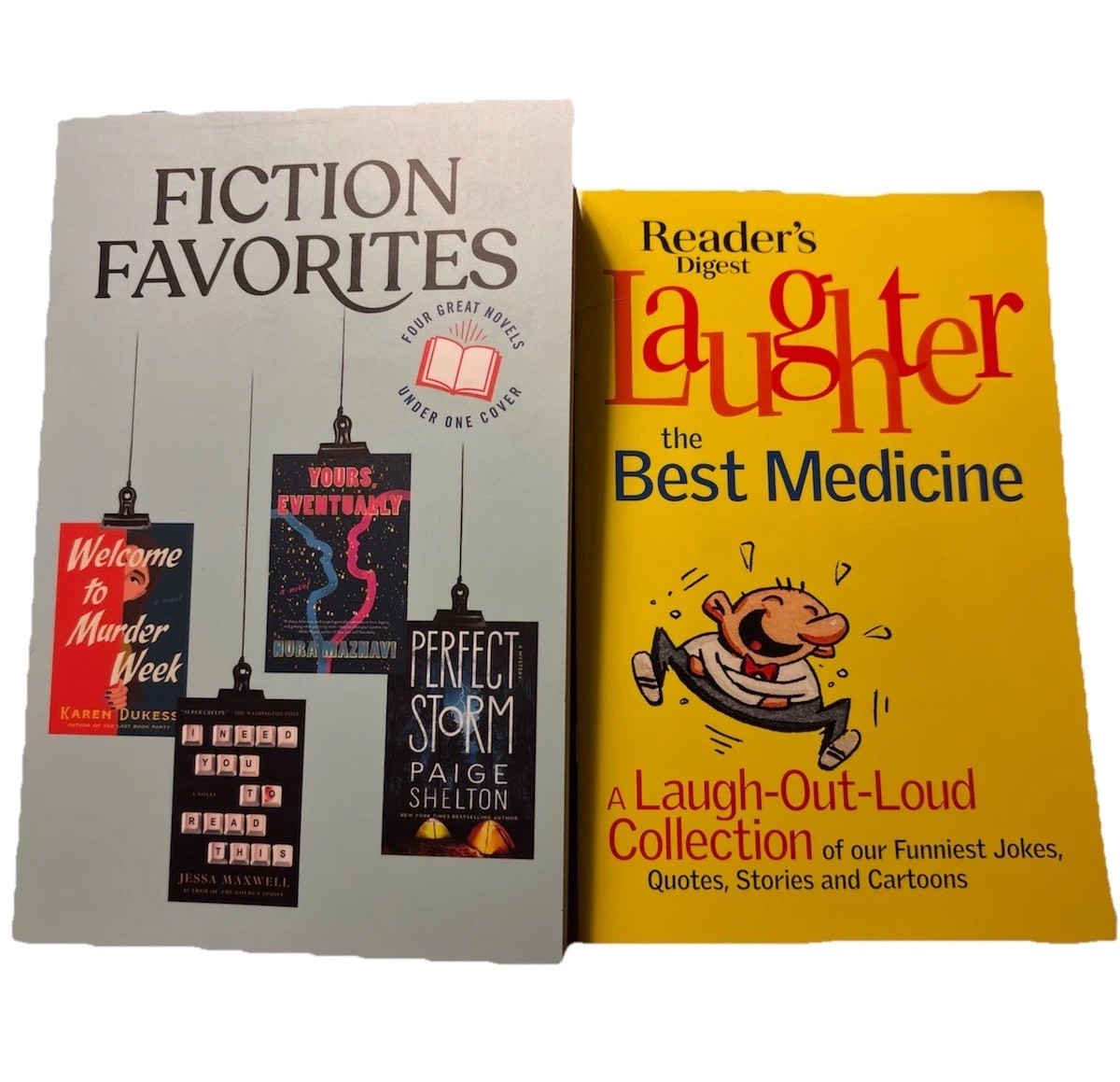 Readers Digest Fiction Favorites 2025 First Edition Volume 408 Laughter Medicine