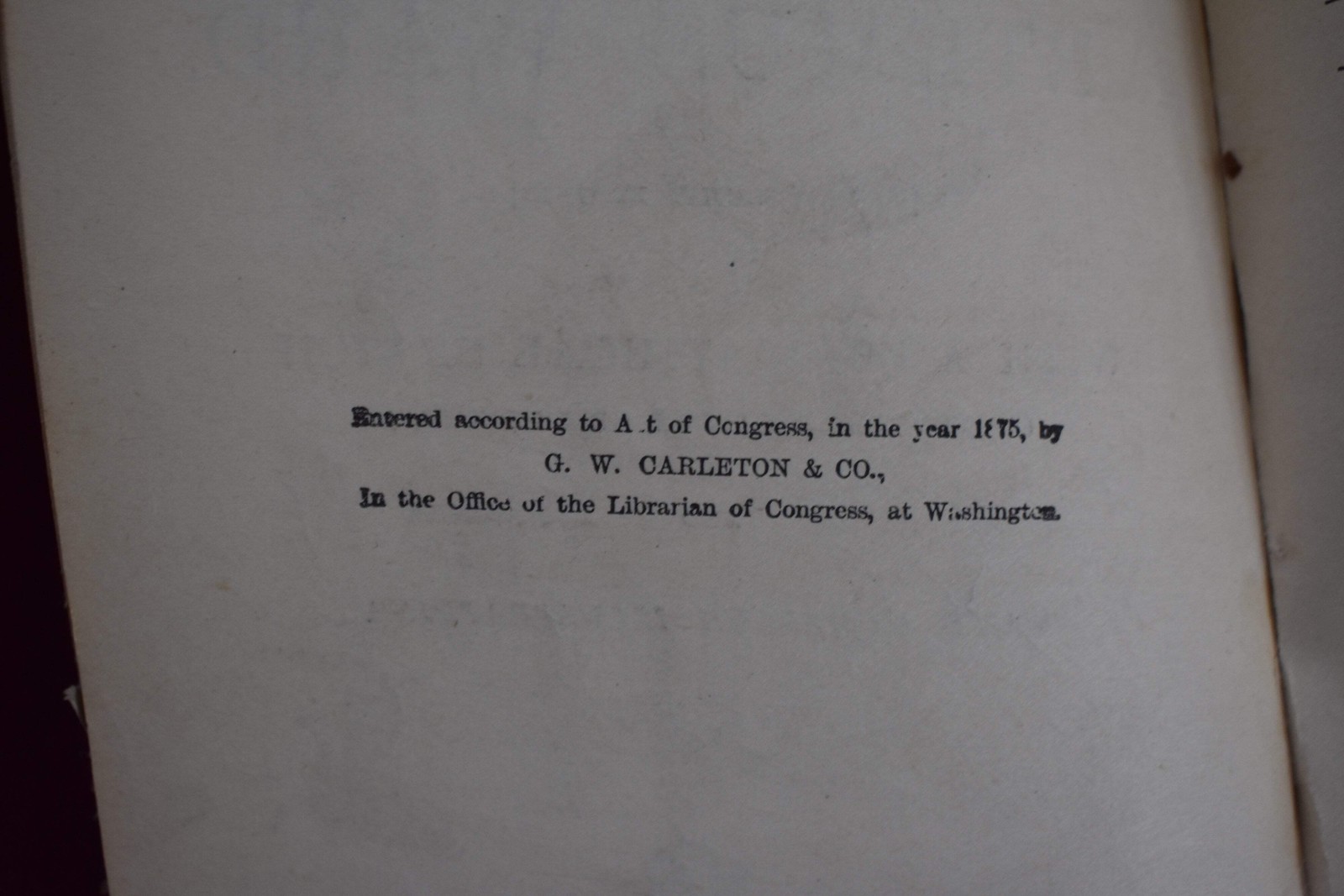 The Complete Works of Artemus Ward, Possibly Signed by the author