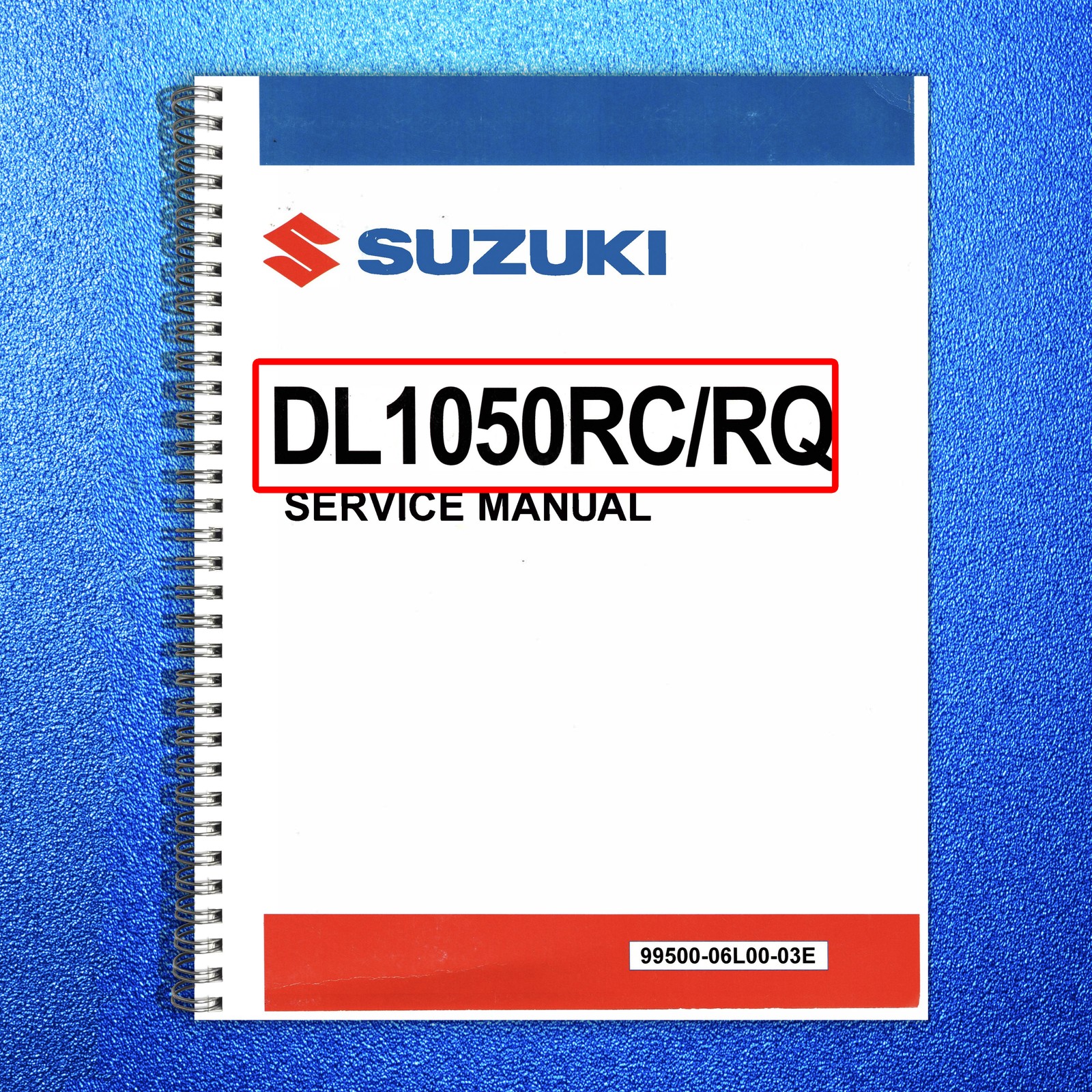 SUZUKI DL1050RC DL1050RQ V-Strom 1050 Service Manual — WIRE BOUND — TOUGH COVERS