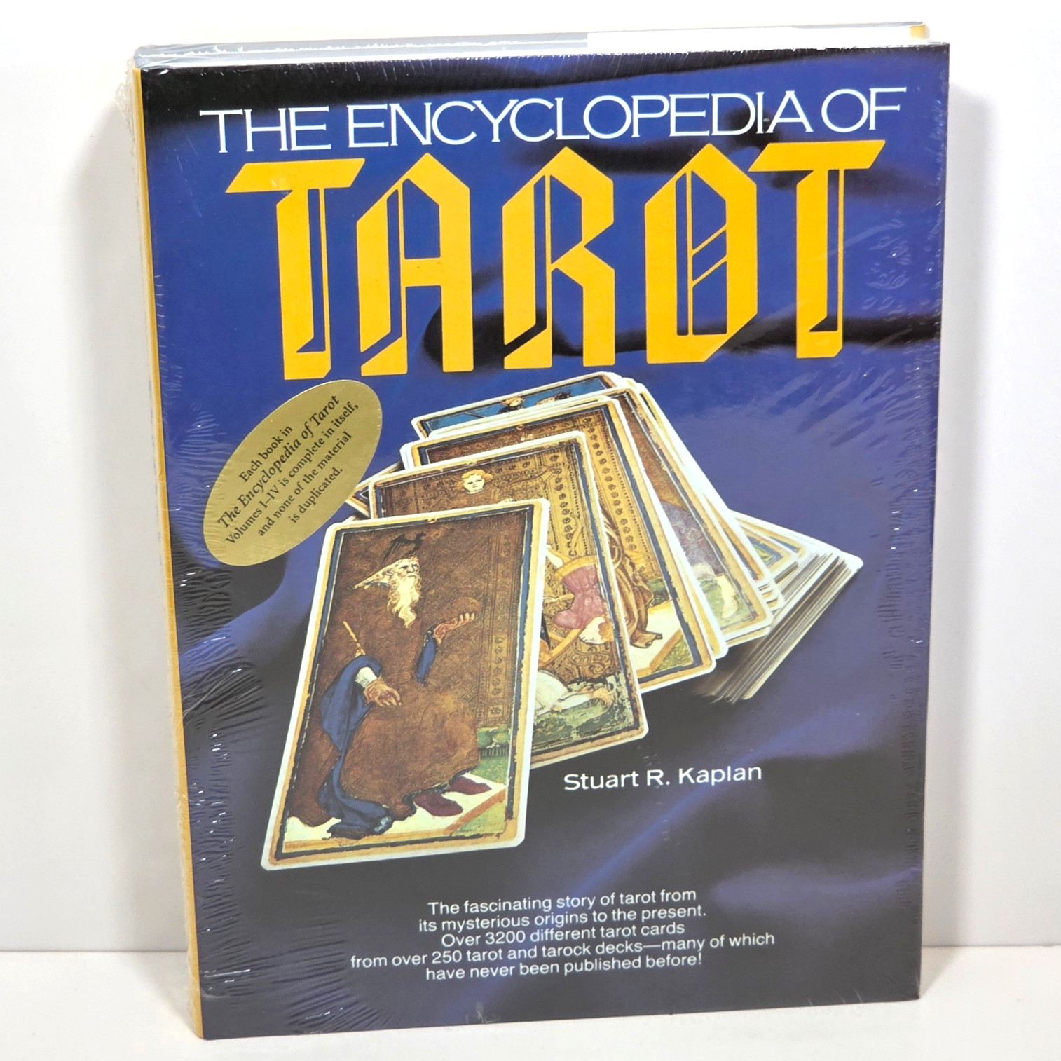 SEALED Encyclopedia of Tarot Vol I Stuart Kaplan US Games Divination History HC