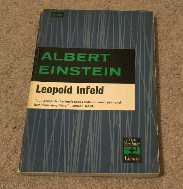 ALBERT EINSTEIN Work & Influence in Our World Leopold Infeld Science Relativity