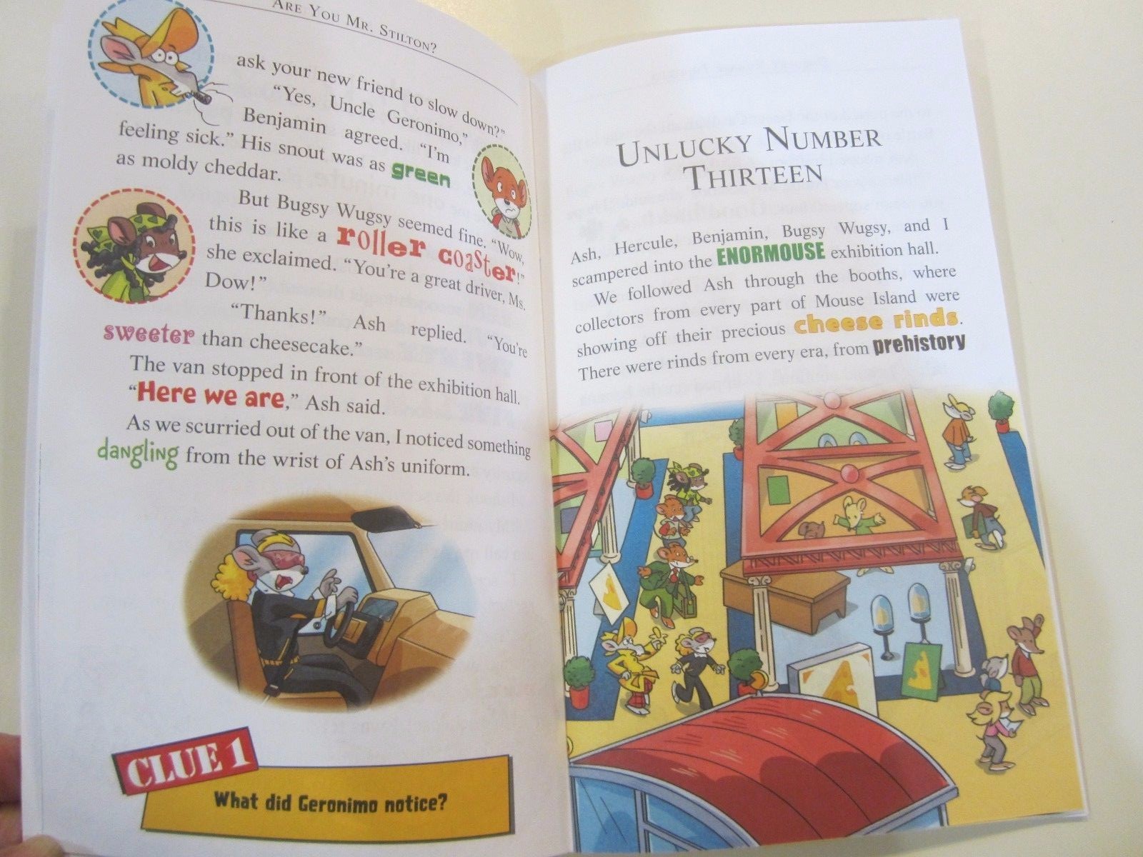 Geronimo Stilton The Cheese Burglar BRAND NEW Paperback 46 pages Grades 2-5