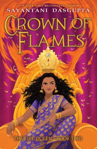 Crown of Flames (The Fire Queen 2) (Kingdom Beyond, 2) — Hardcover — VERY GOOD