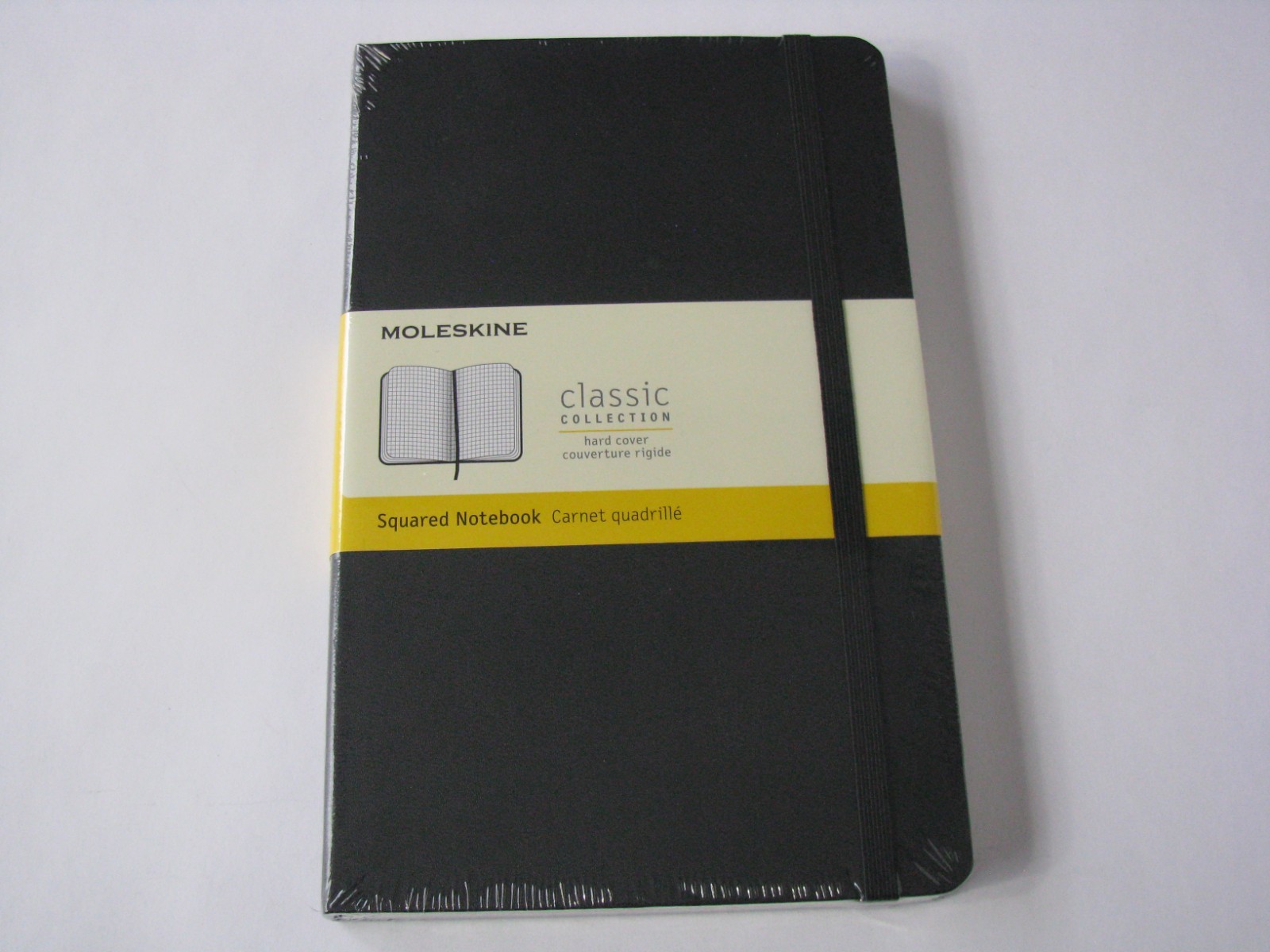 Moleskine Classic Black Hardcover Squared Notebook 240 Pages 5” x 8-1/4” SEALED