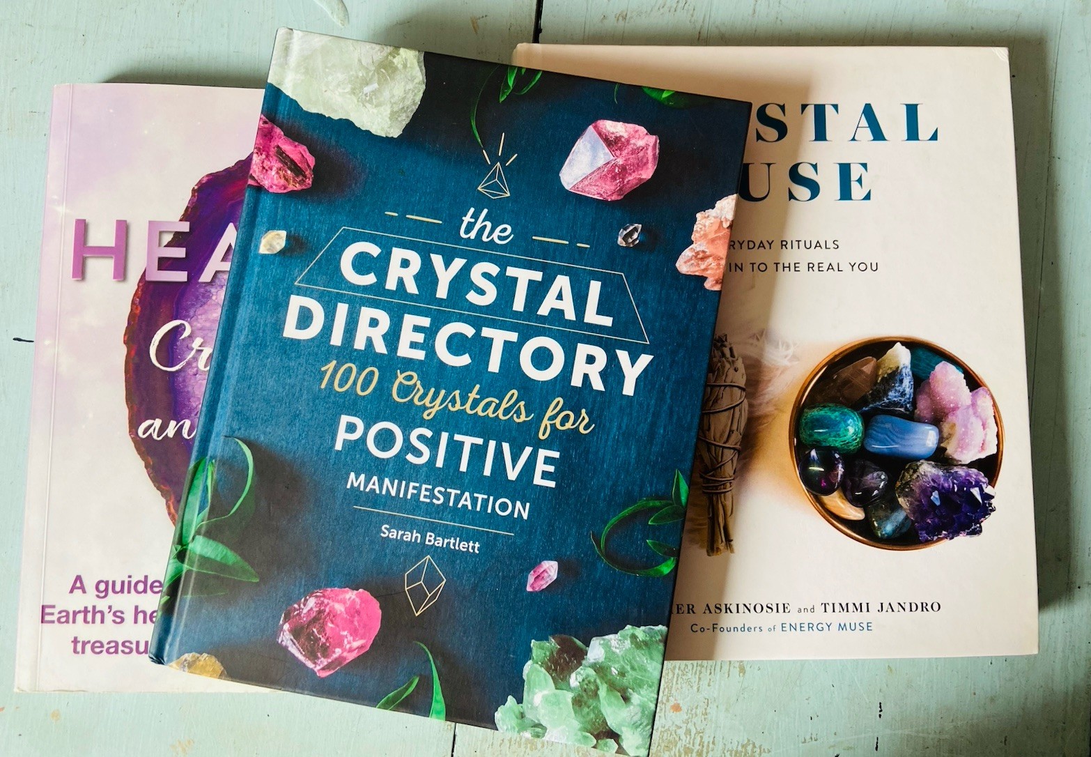 Crystals & Stones Identification & Manifestation Book Bundle