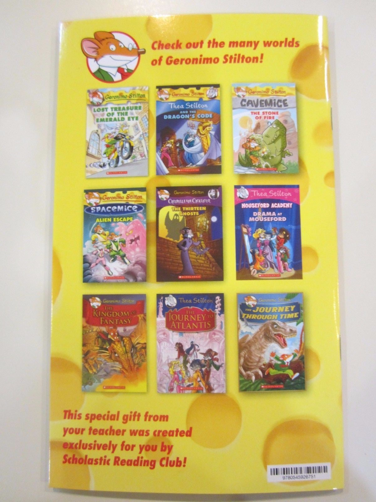 Geronimo Stilton The Cheese Burglar BRAND NEW Paperback 46 pages Grades 2-5