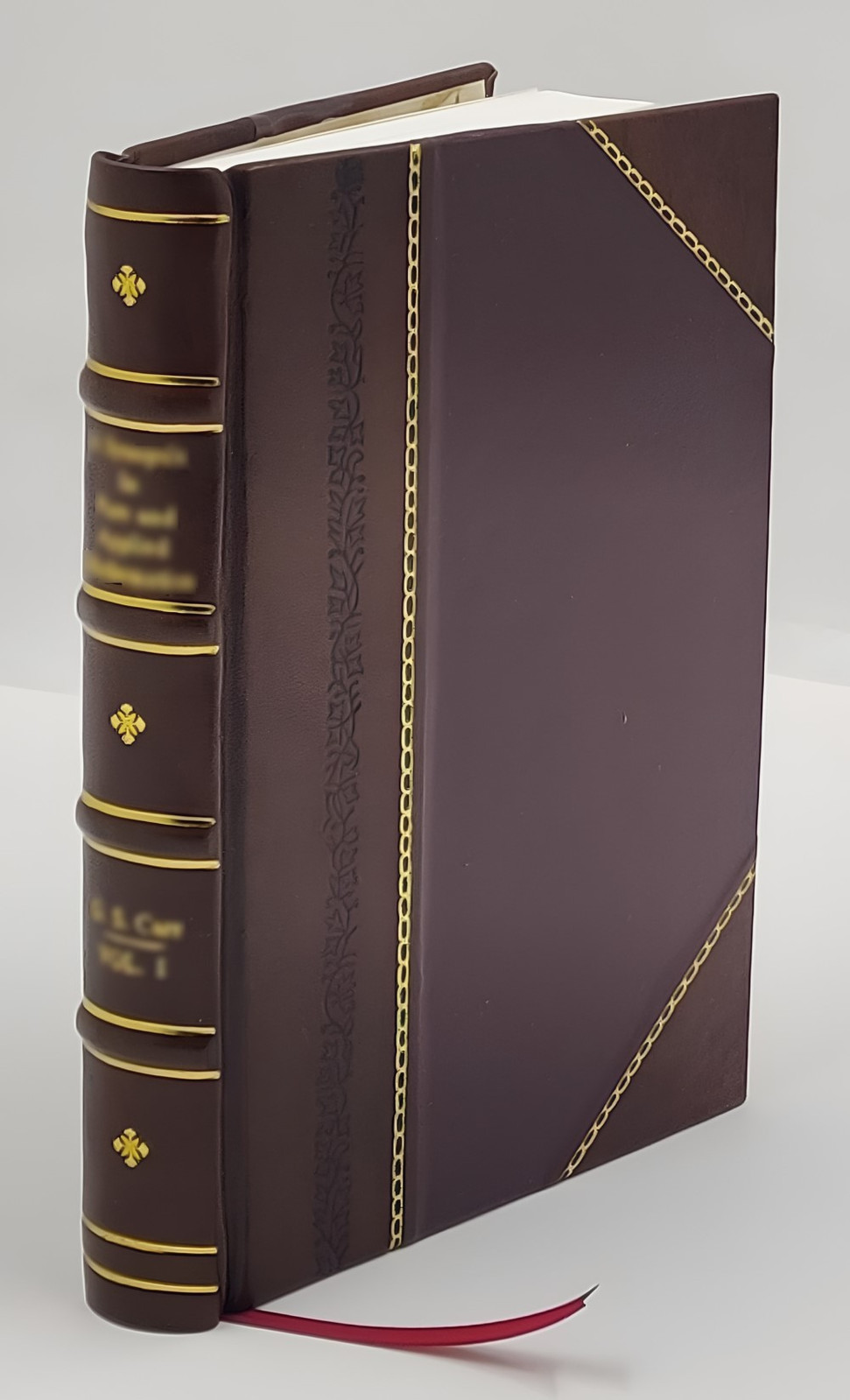 The influence of the blue ray of the sunlight and of the blue [Leather Crafted]