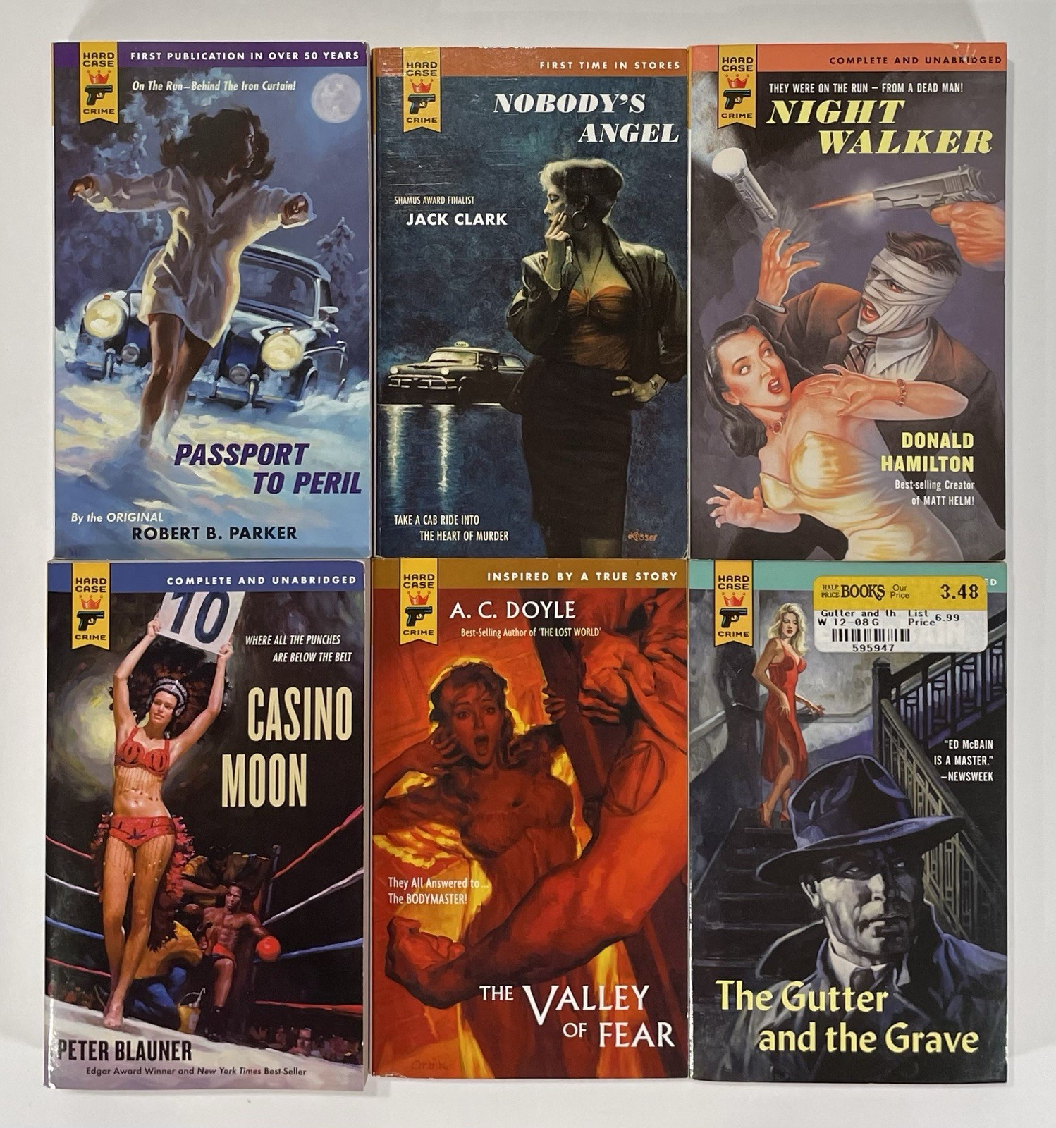 HARD CASE CRIME Book Lot 19 — Stephen King Lawrence Block Westlake Peter Blauner