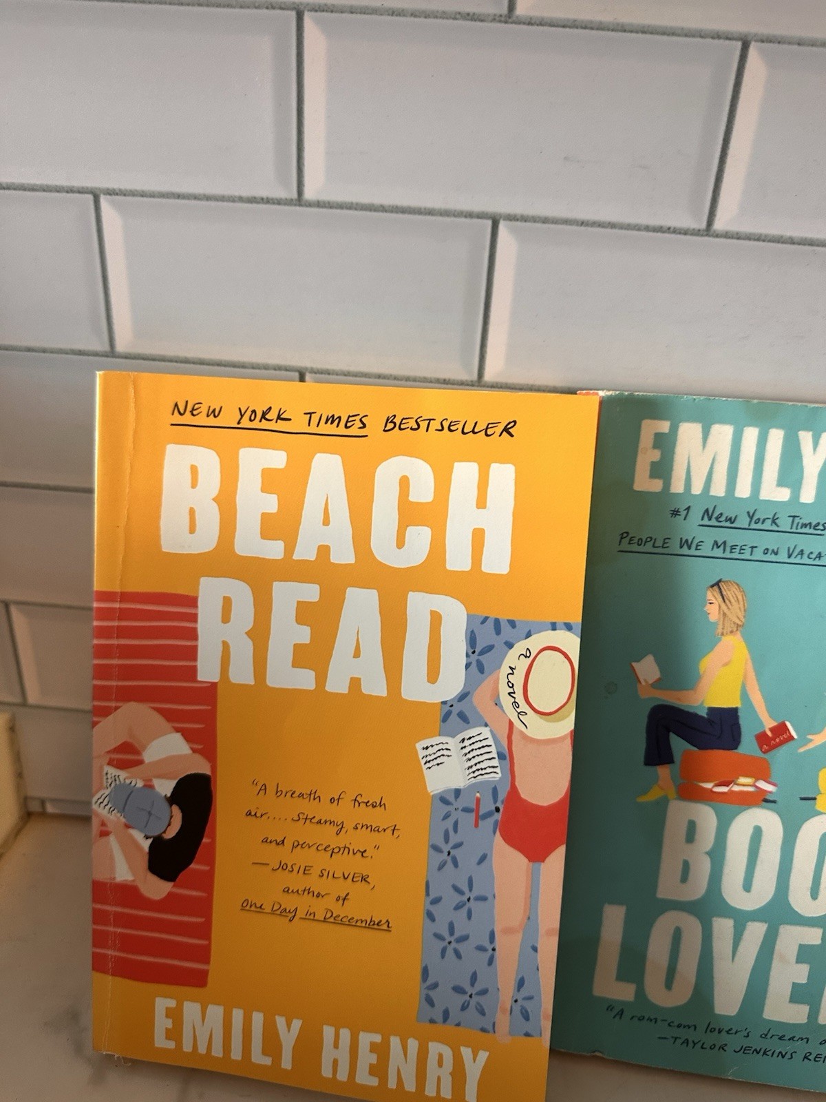Emily Henry Lot Of 3 Book Lovers People We Meet On Vacation Beach Read PB