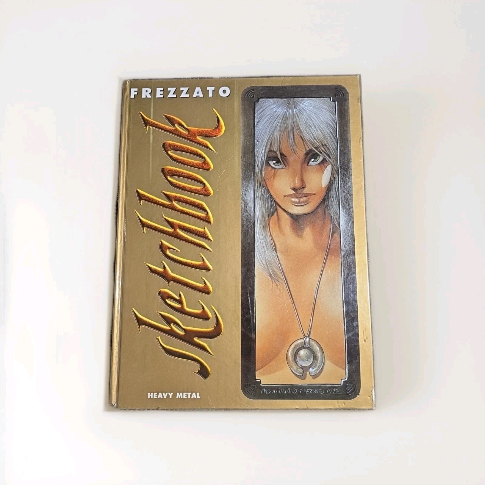 Massimiliano Frezzato Sketchbook -HC 2001 Heavy Metal Comic Drawings