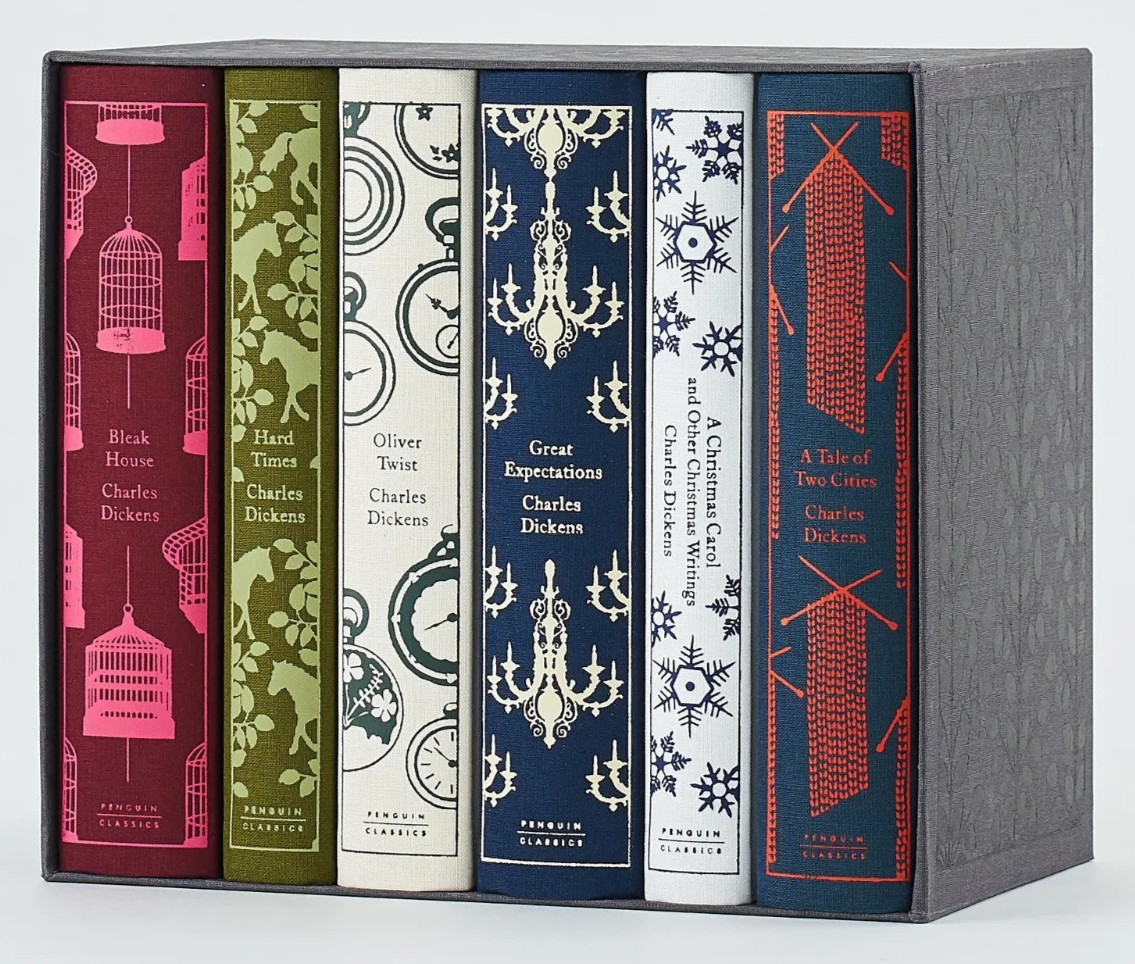 MAJOR WORKS OF CHARLES DICKENS — Penguin Clothbound Classics 6 BOOKS GIFT SET