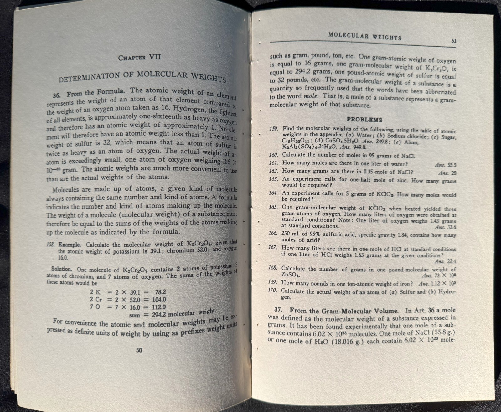Lot of 6 An Outline of First Year College: Chem, Physics, Algebra, Calc 1940s PB