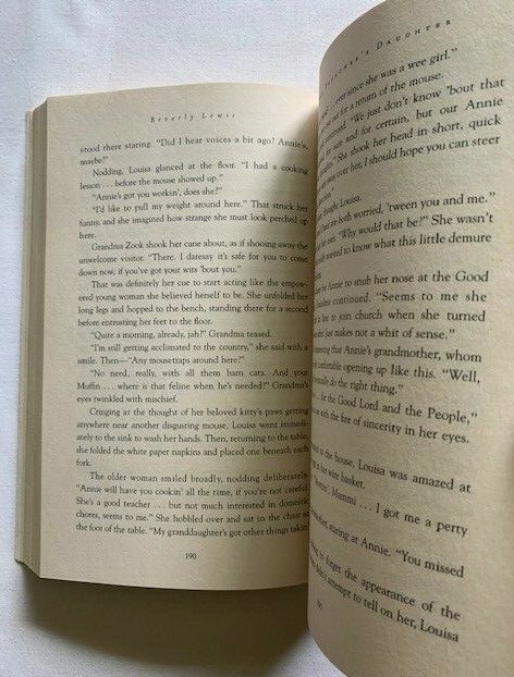 Annie’s People Ser; # 1 The Preacher’s Daughter by Beverly Lewis 2005
