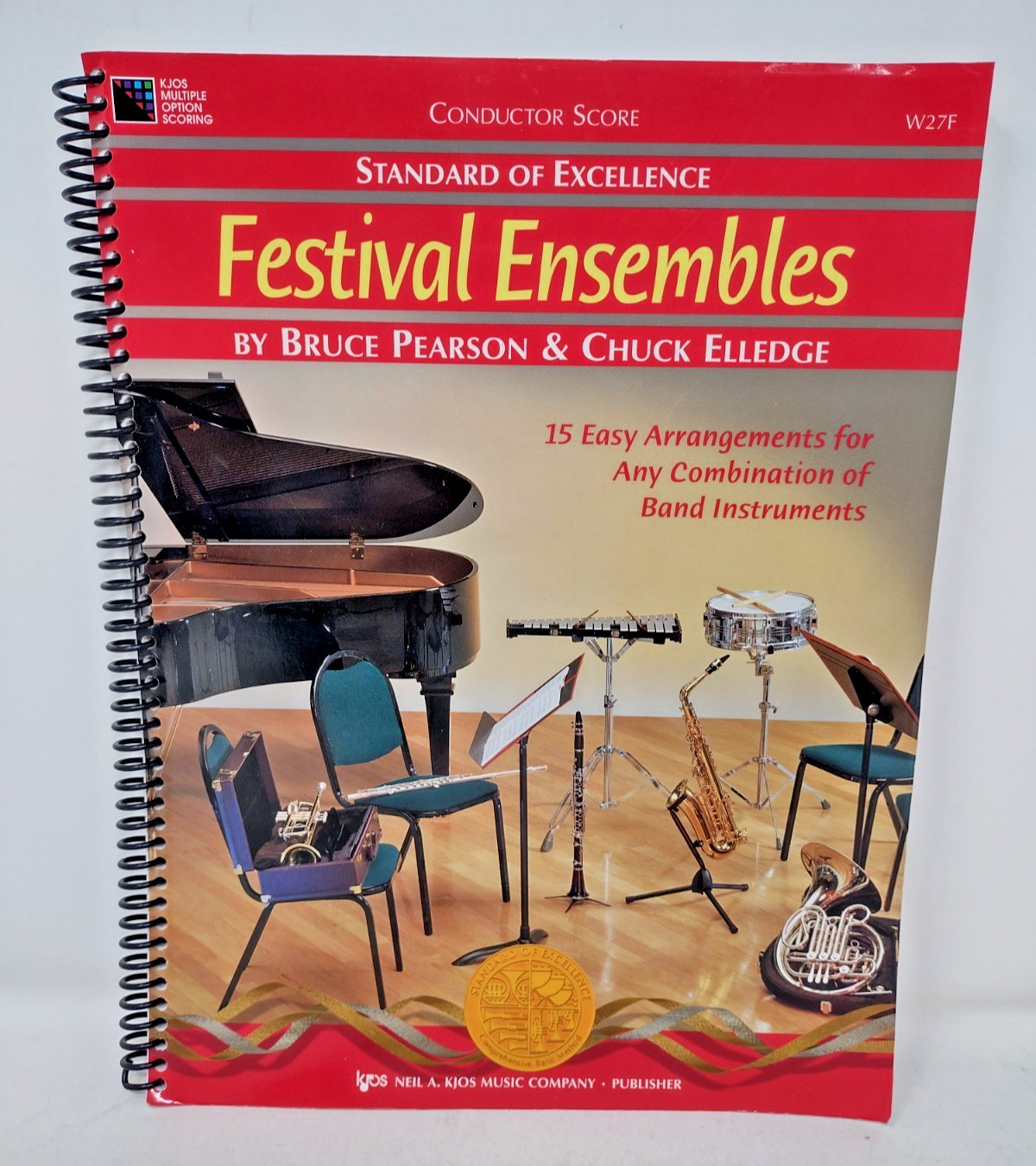 Standard Of Excellence Festival Ensembles Conductor Score W27F KJOS Music Co