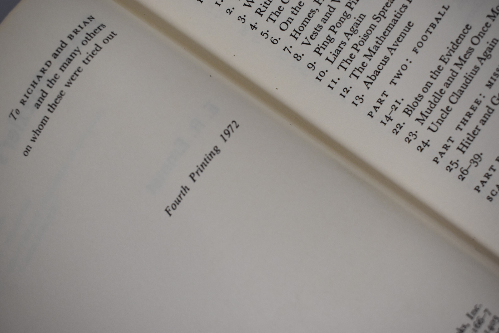 Brain Puzzler’s Delight 1973 HC Book by E.R. Emmet — 5.5×8″ 254 pages