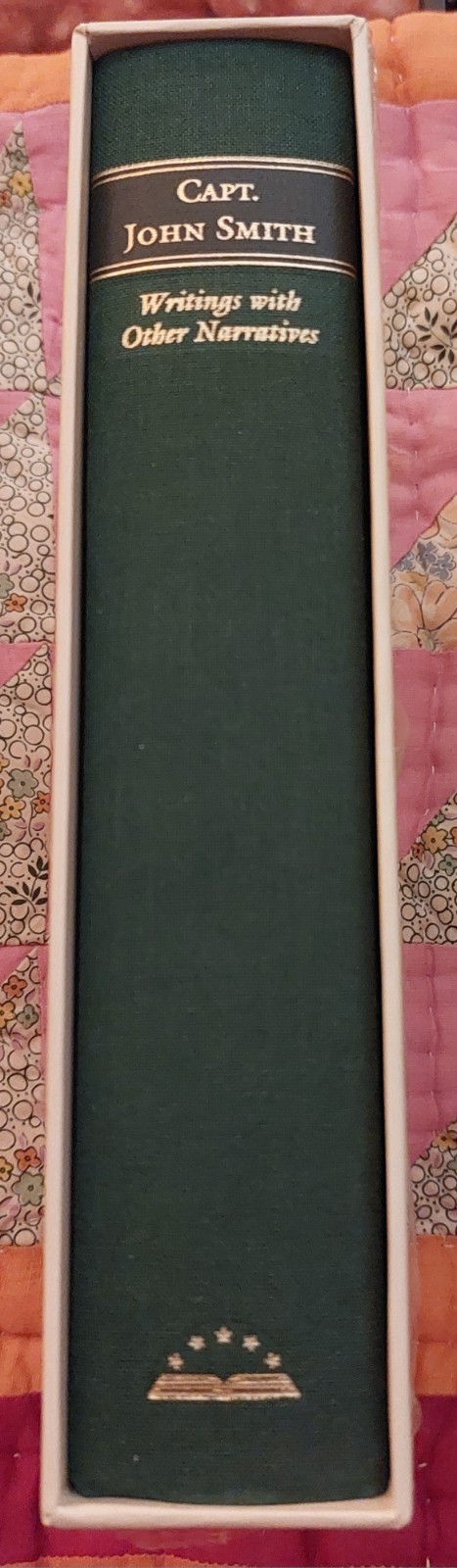 Library of America Capt. John Smith Writings With Other Narratives