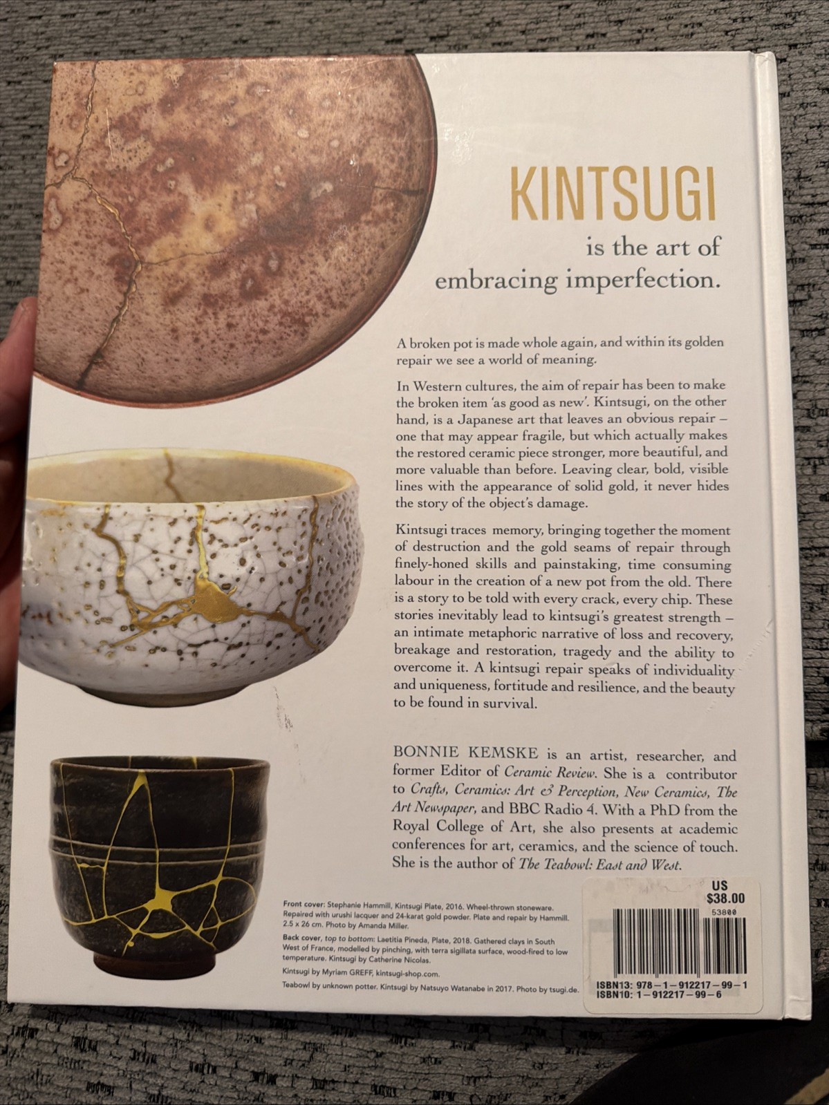 Kintsugi: The Poetic Mend, Kemske, Bonnie, Hardcover C-322