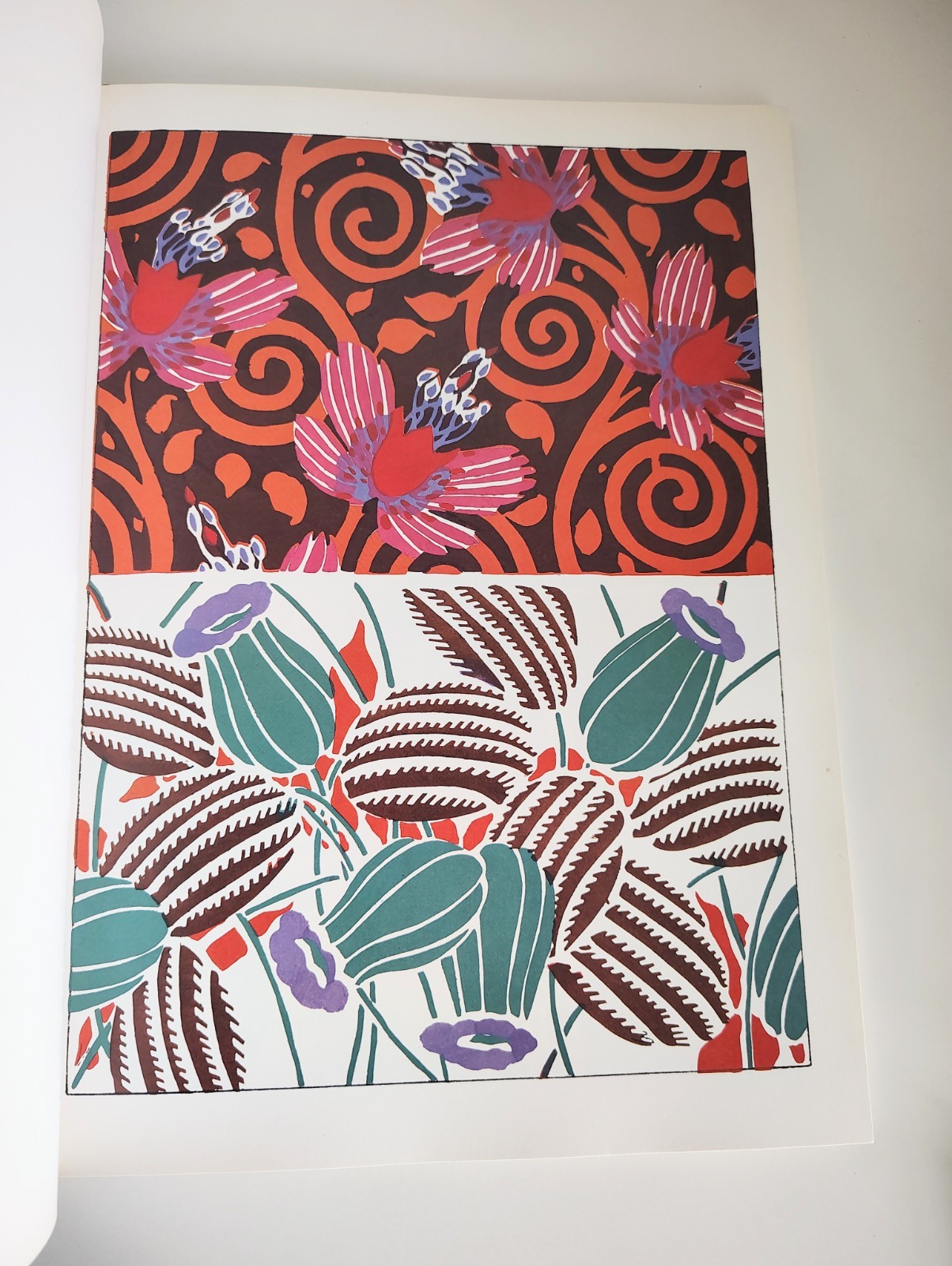 Abstract & Floral Designs E A Seguy 1988 Vintage TPB Art History Crescent Books