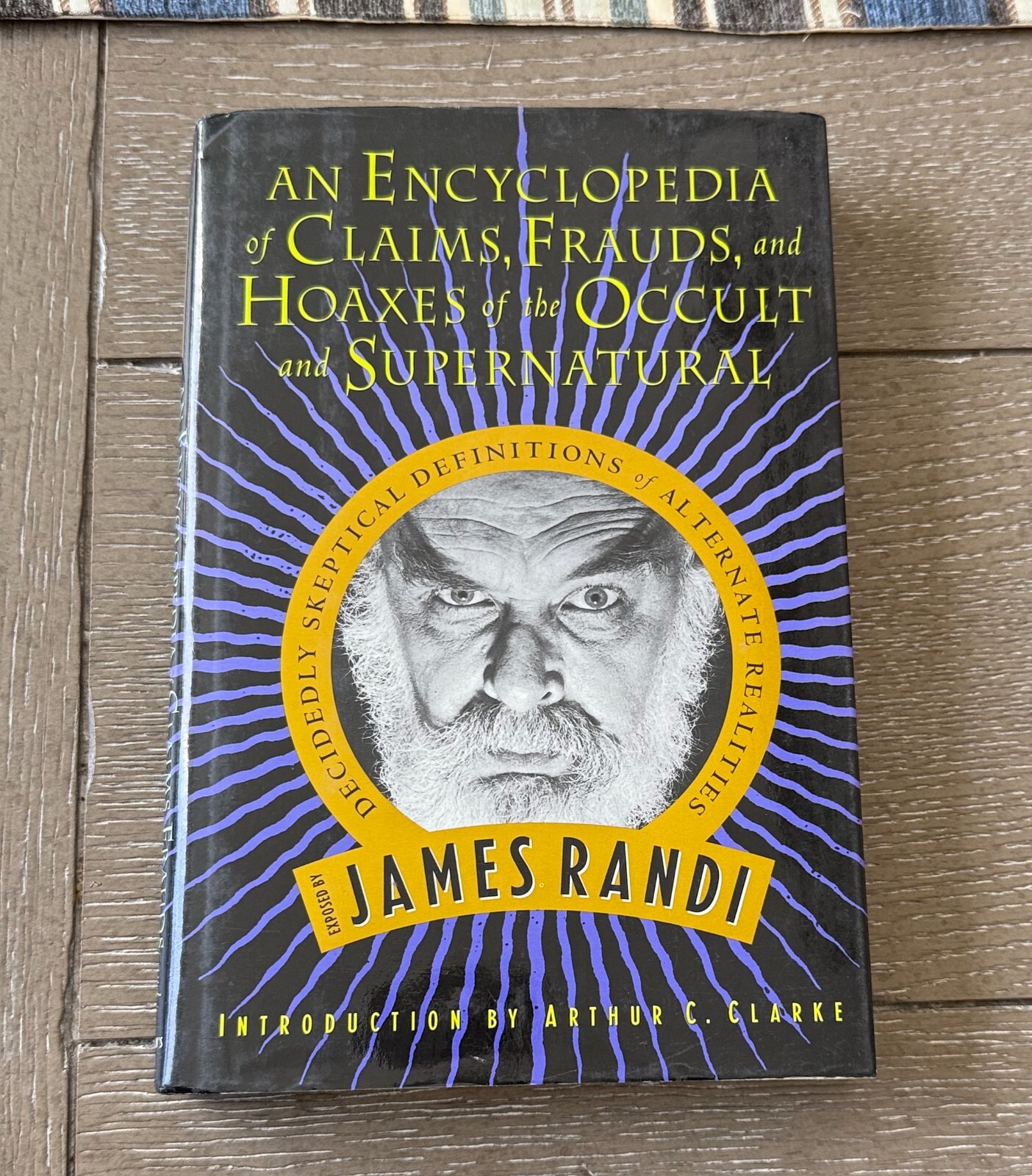 James Randi 1st ed HC DJ 1995 BOOK *SIGNED/AUTOGRAPHED* An Encyclopedia Occult